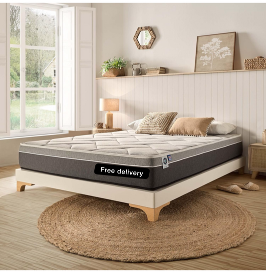 5ft King Size Mattress Extra Firm Memory Foam 11.8 Inch Deep
