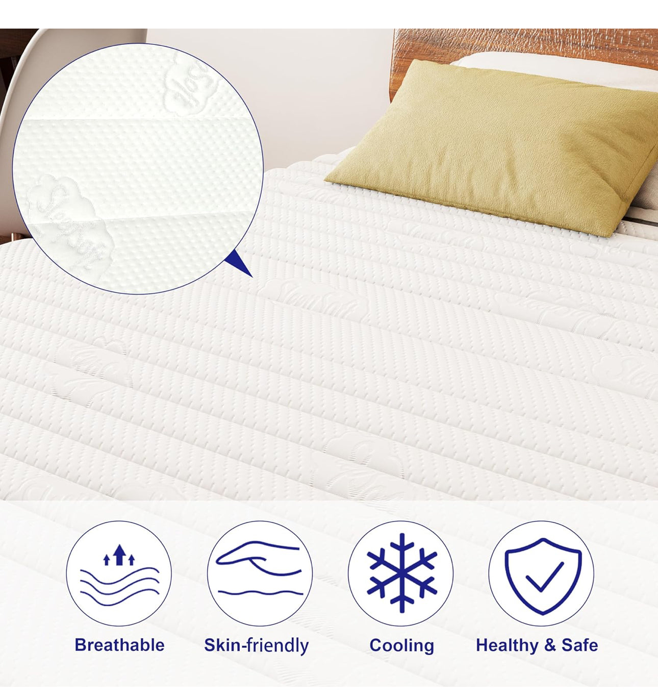 10 Inch Small Double Mattress Medium Firm