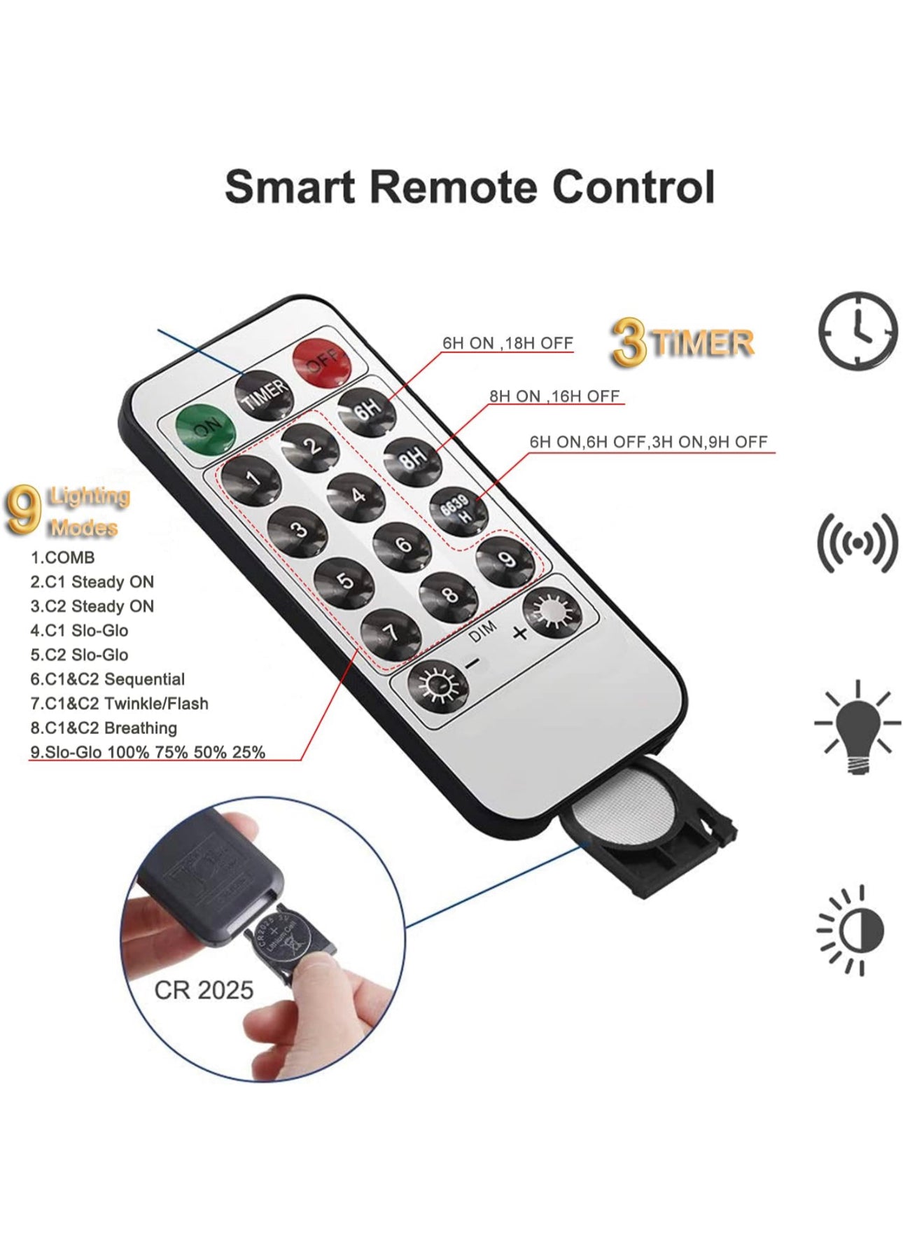 Tree Fairy Lights 500 LED 10m/32.8ft