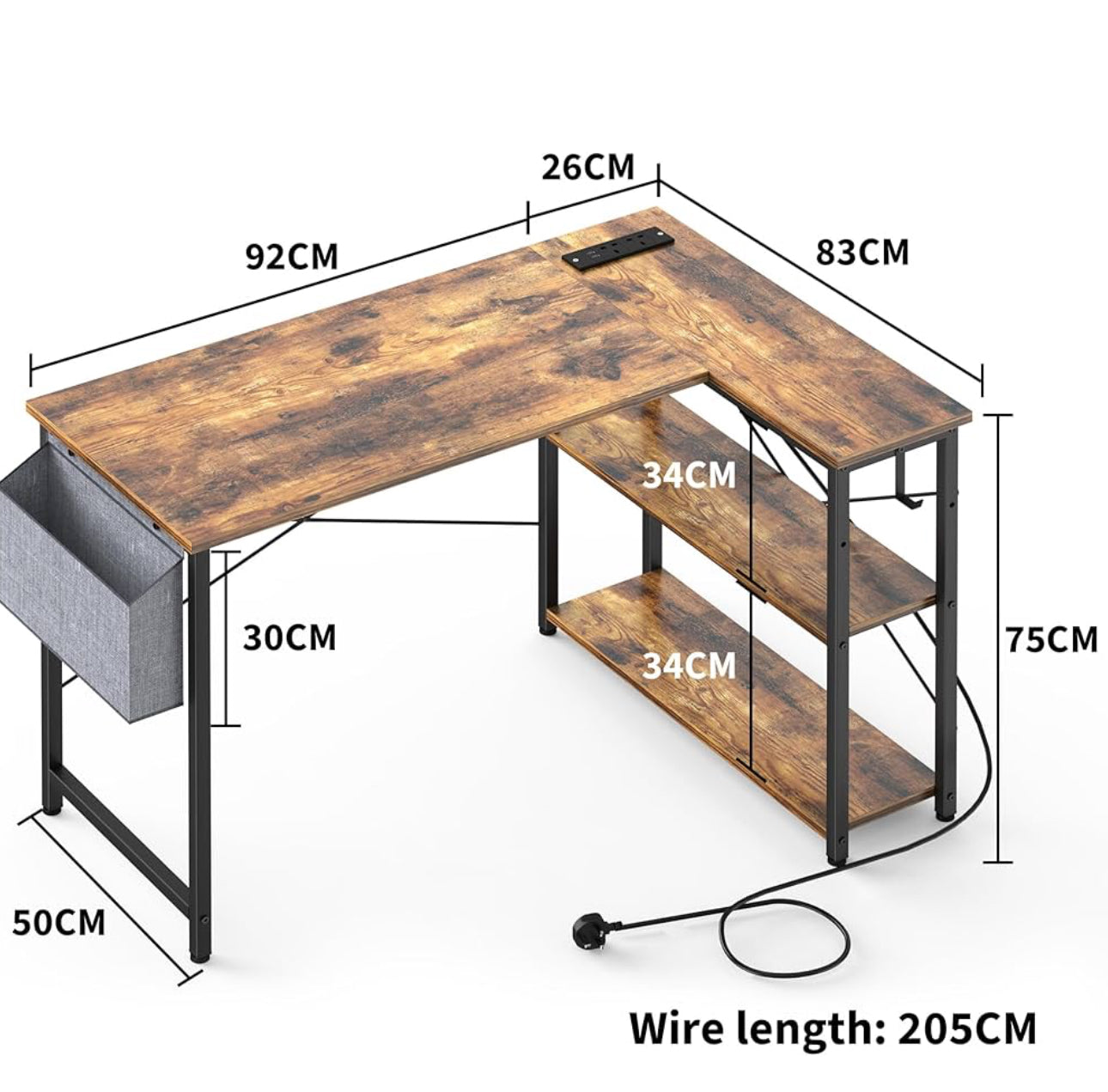 L Shaped Computer Desk
