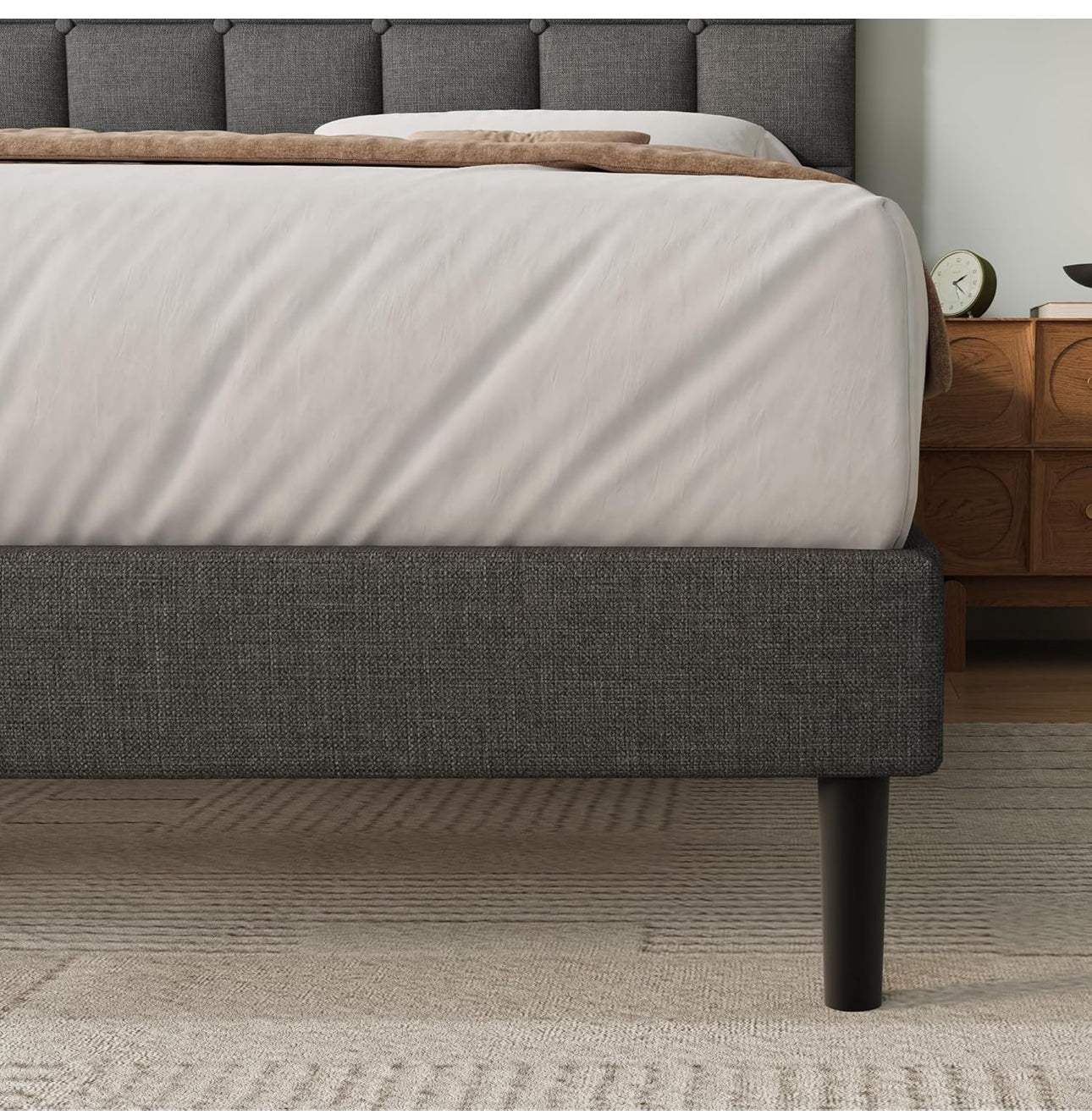 Double Bed Frame with Underbed Storage