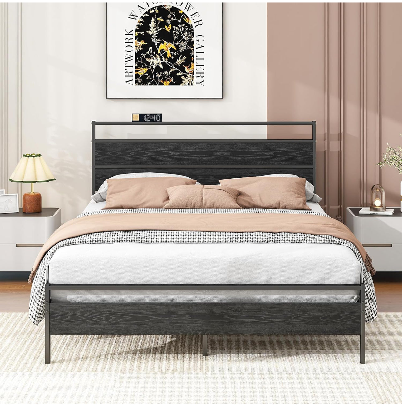King Size Bed Frame with Storage