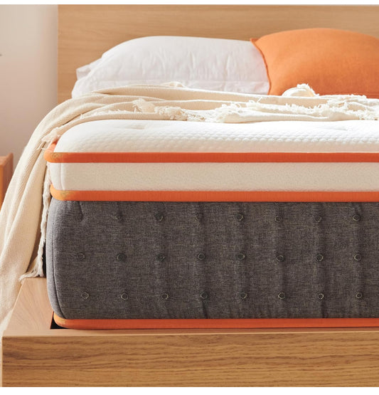 King Mattress, 8.7 Inch Hybrid Mattress King