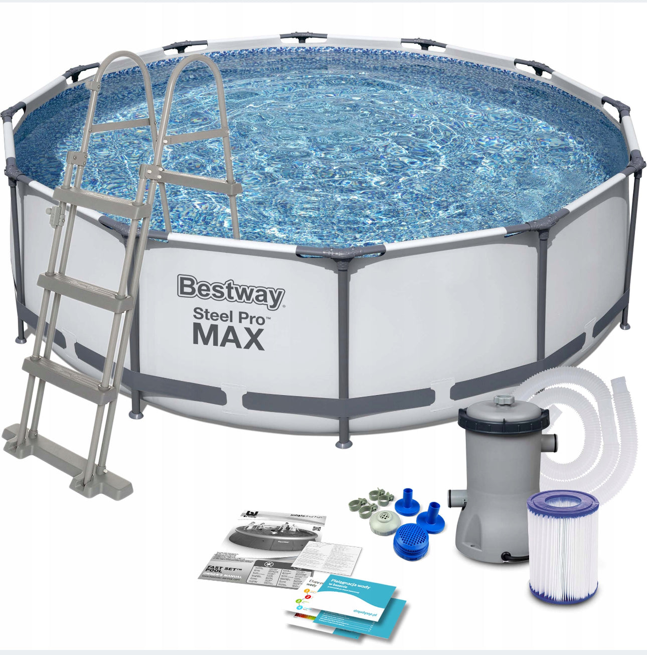 POOL 366x100cm BESTWAY SET 10in1