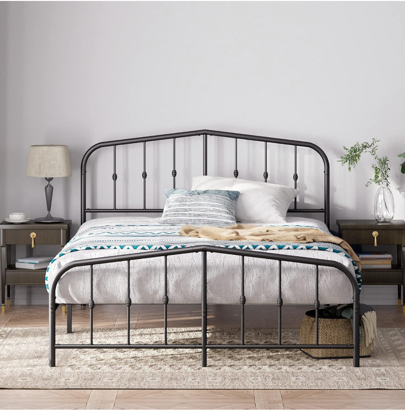 King size Bed frame - Bed 150x200 cm - 30 cm Height