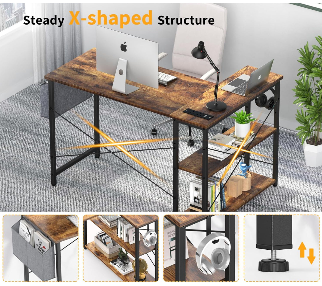 L Shaped Computer Desk
