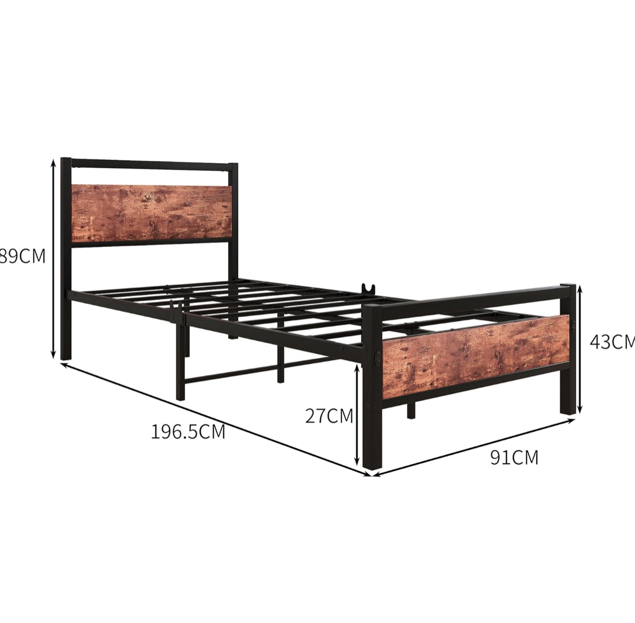 Single Bed Frames Solid