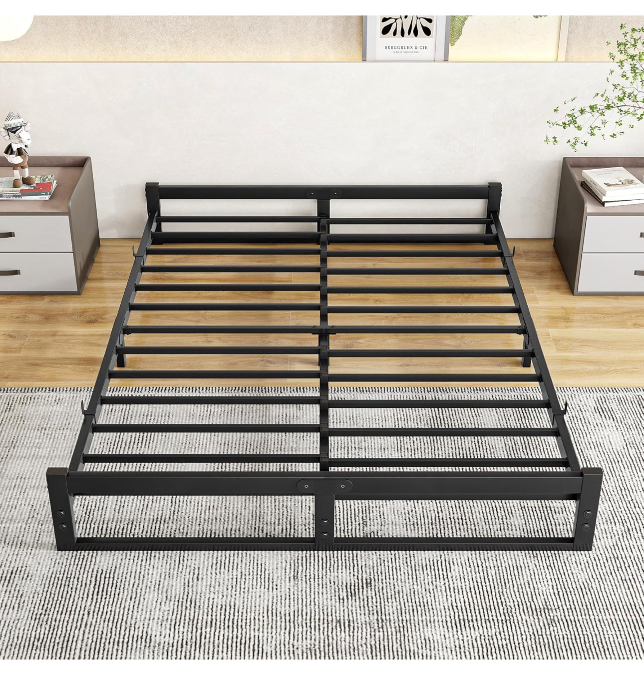 King Size Bed Frame,5ft Floor Bed Frame King Size Bed
