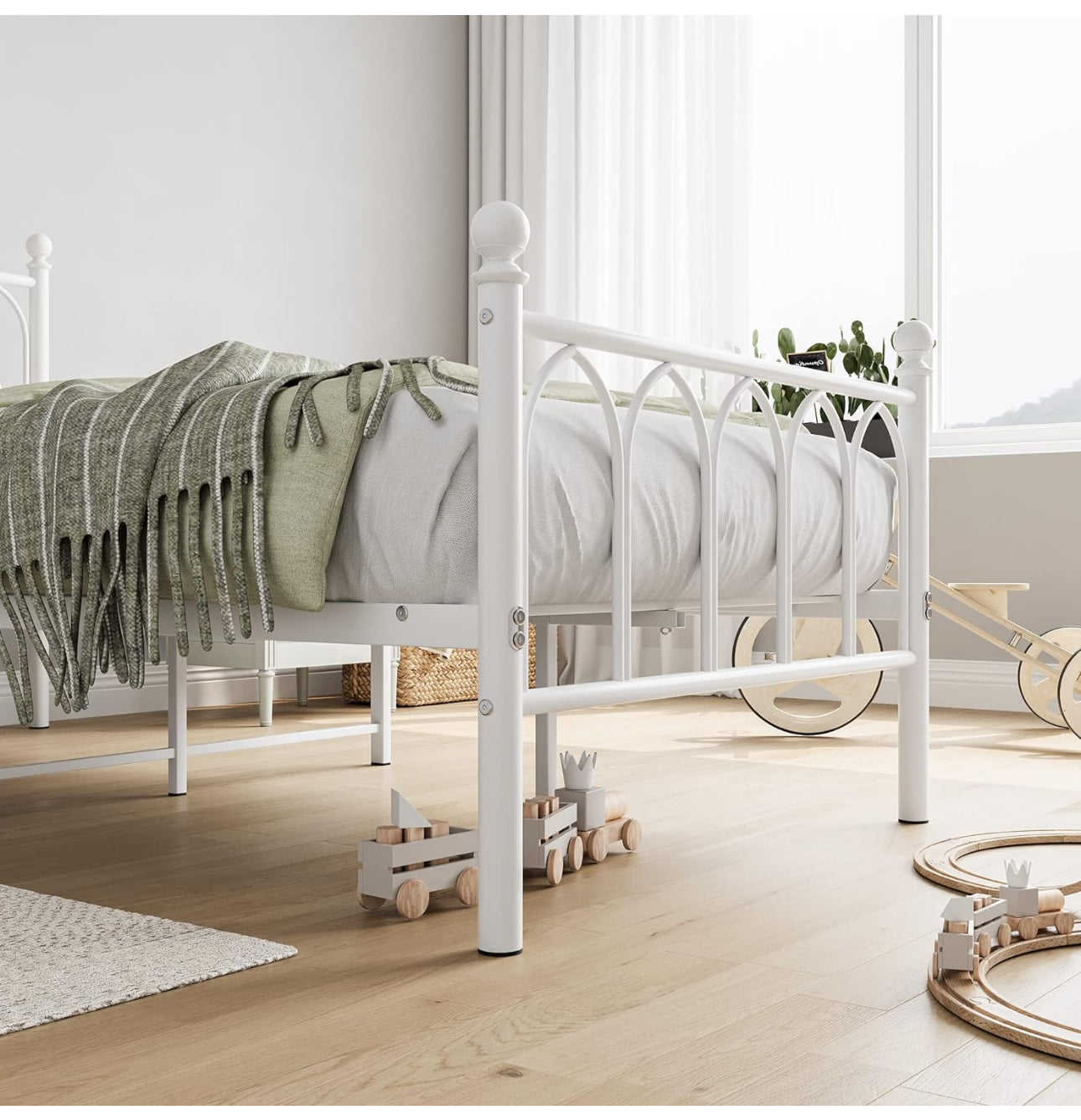 3ft Single Metal Bed