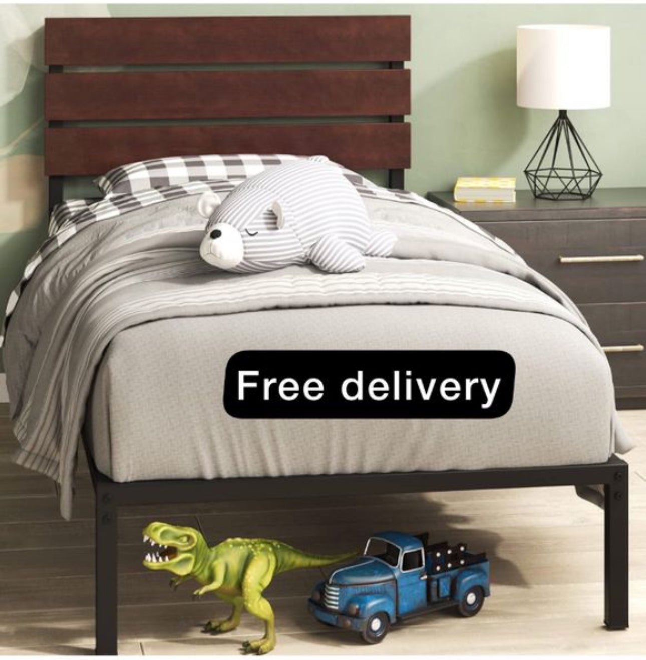Single Bed frame - Bed 90x190 cm