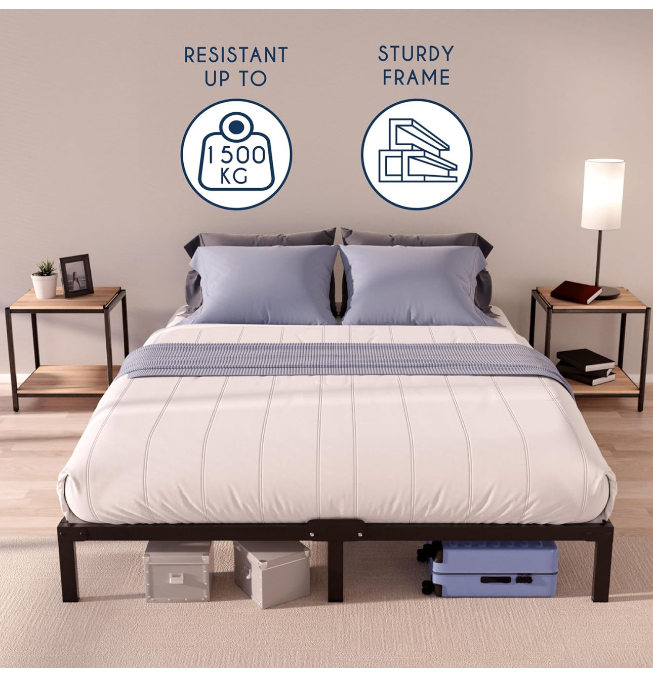 Super King Bed Frames Metal 180x200