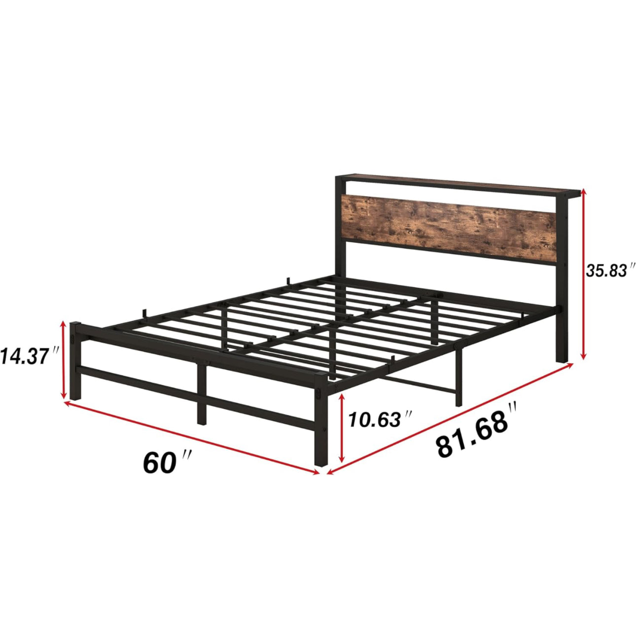 King Size Metal Bed Frame