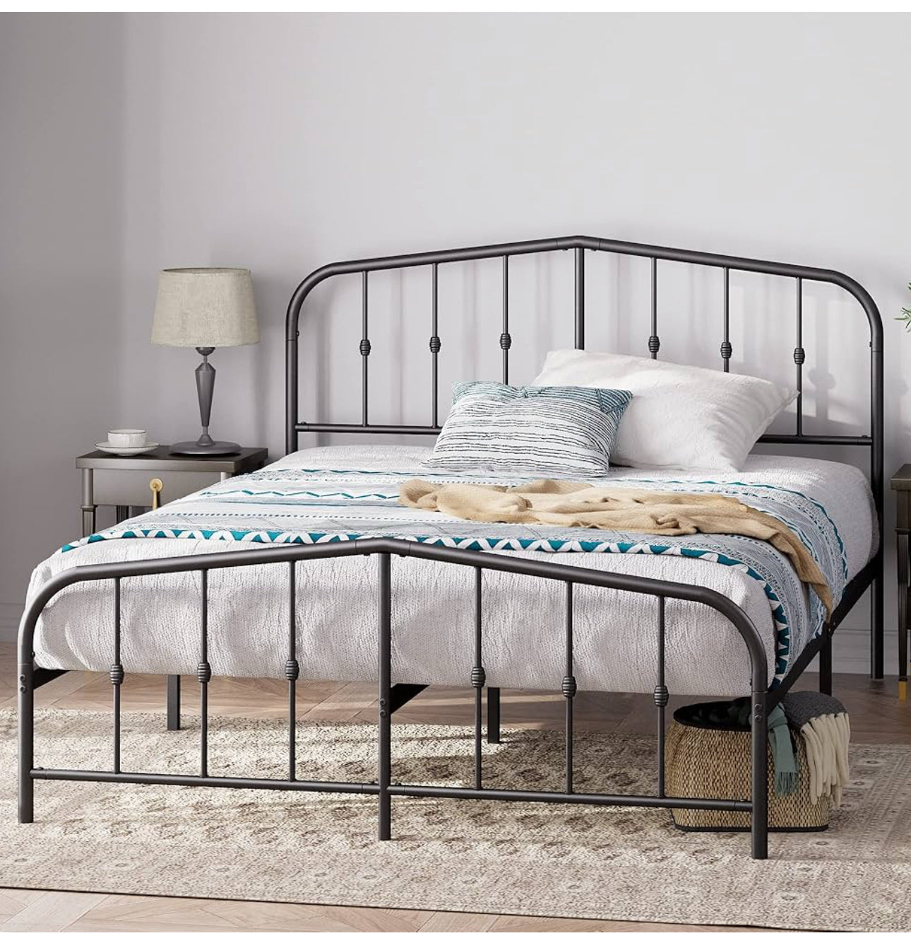 King size Bed frame - Bed 150x200 cm - 30 cm Height