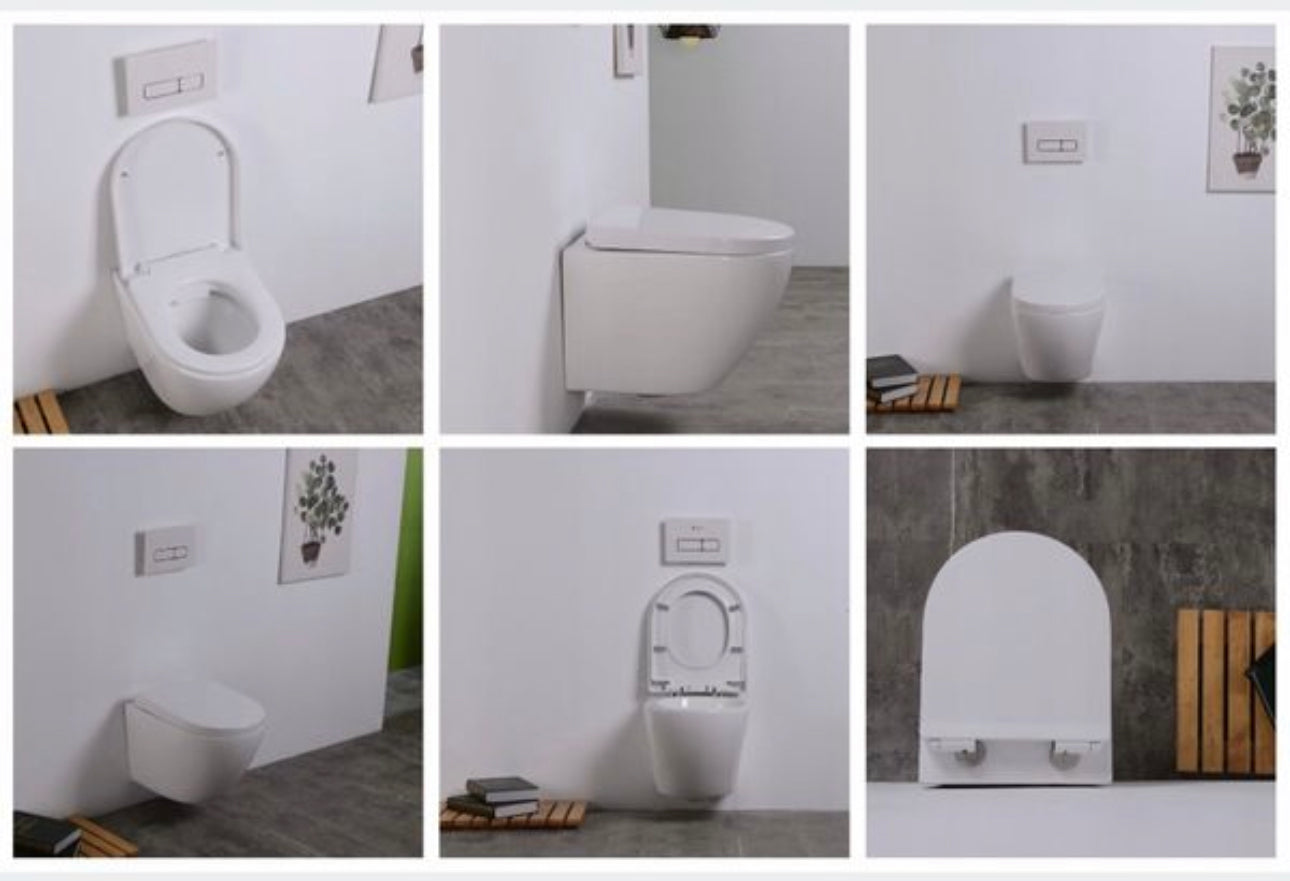7in1 Concealed Set - Geberit + Shell + button