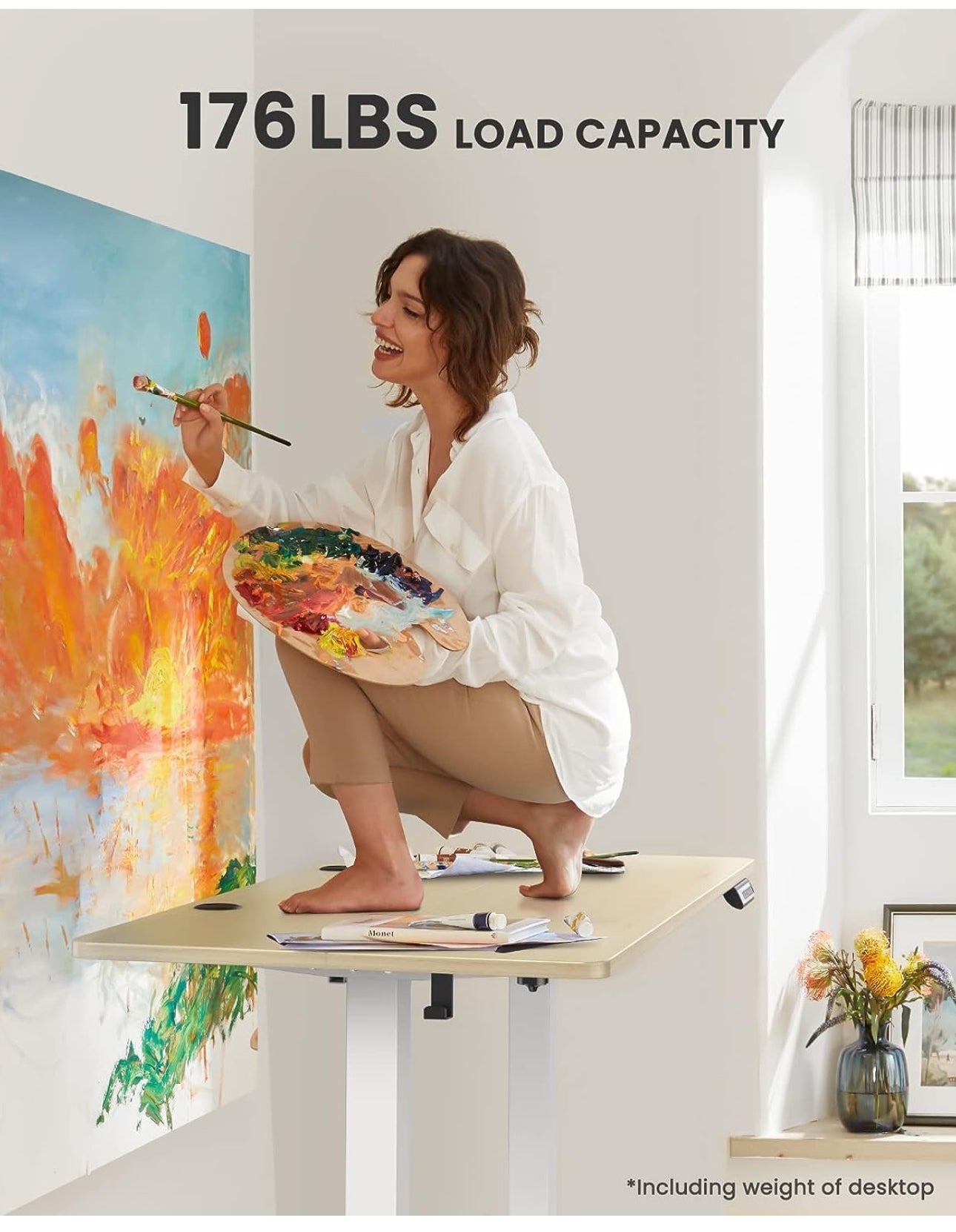 Electric Standing Desk 120x60cm