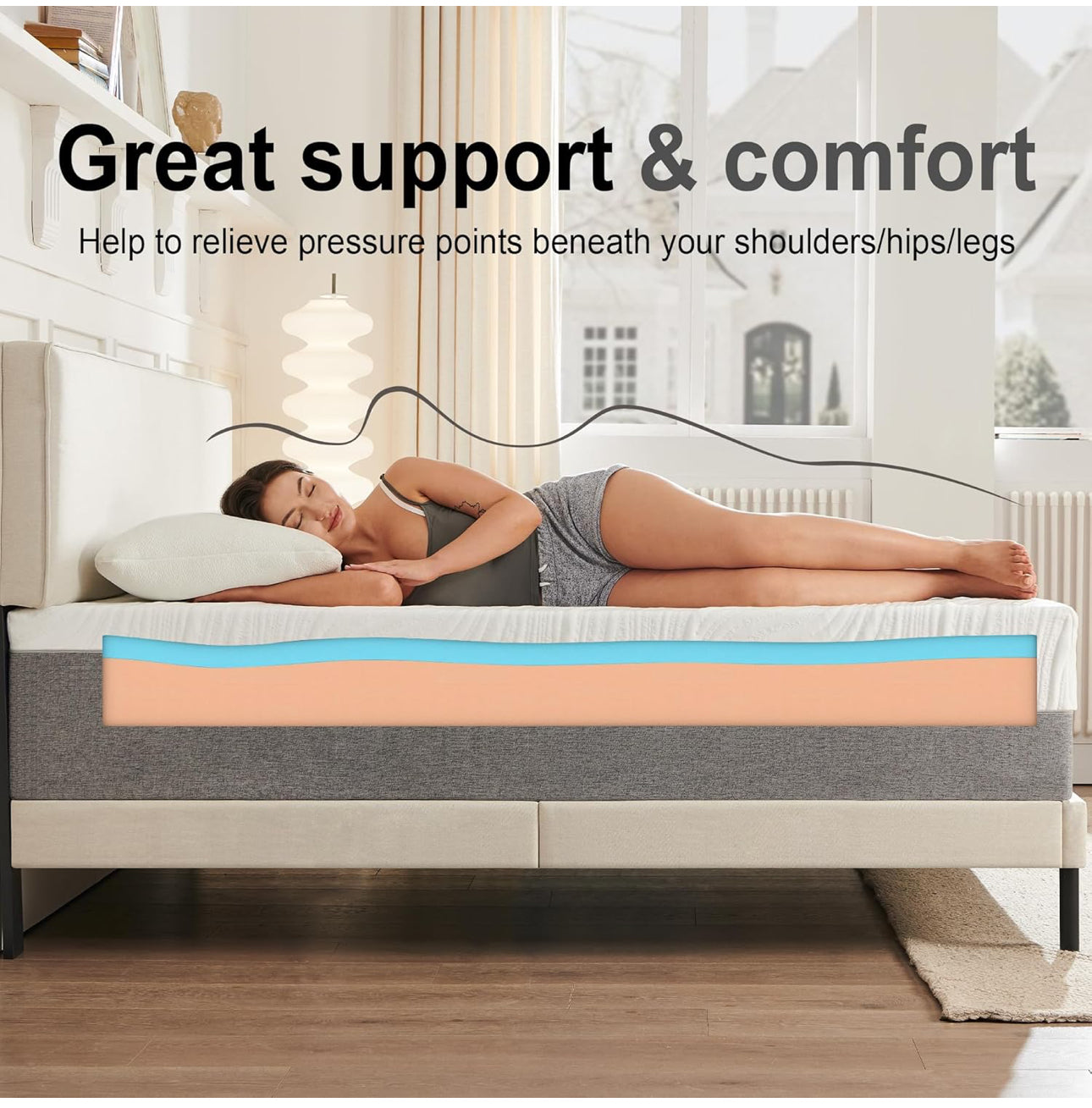 Double Mattress, Memory Foam Mattress