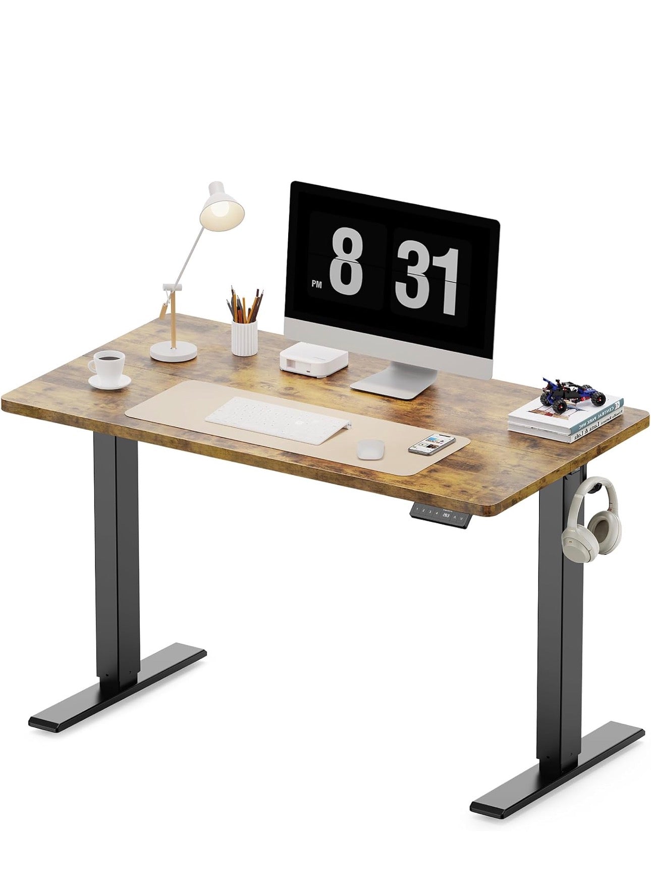 100 x 60 cm Standing Desk, Electric Height Adjusta