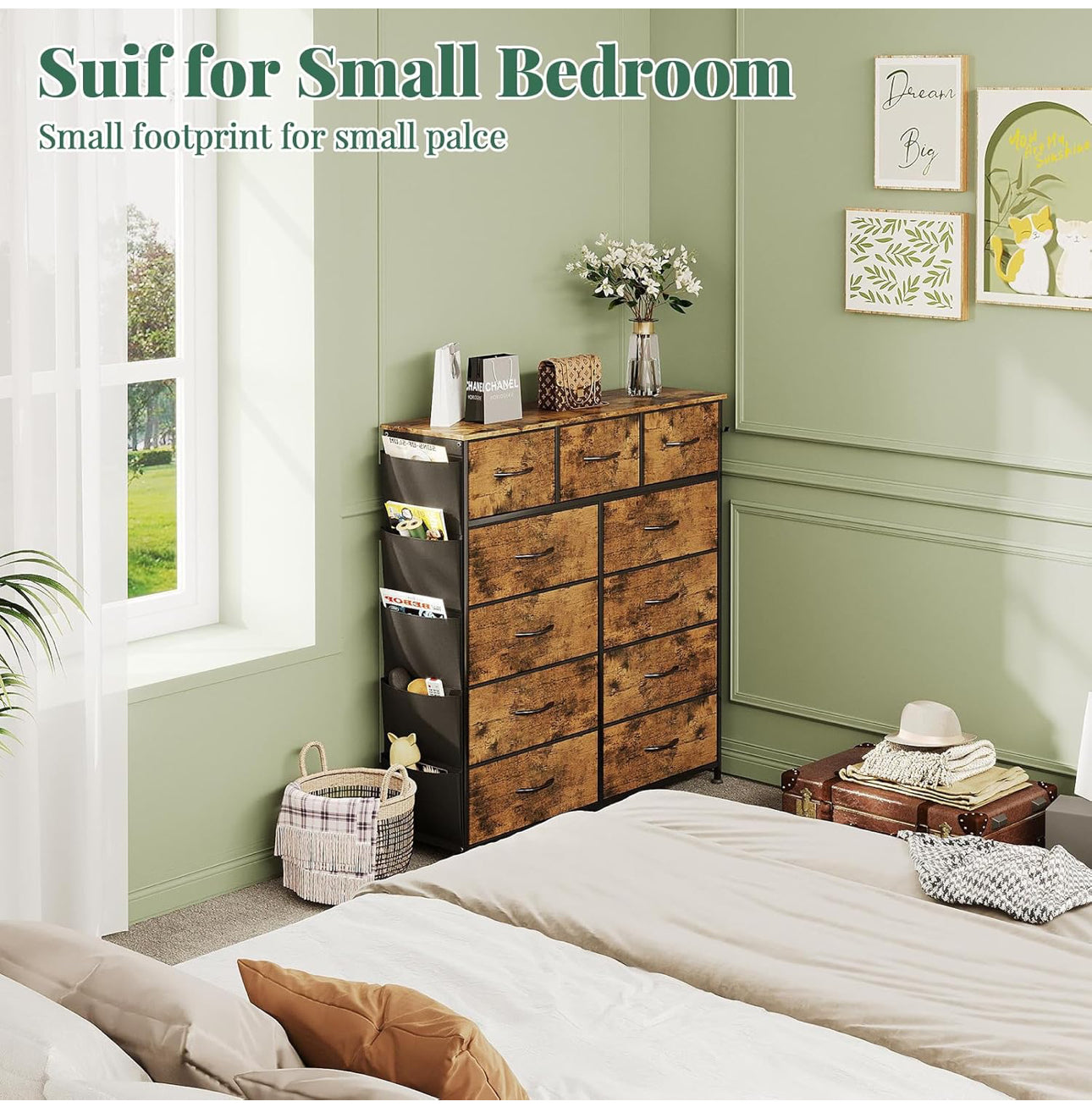 Chest of Drawers with Pockets