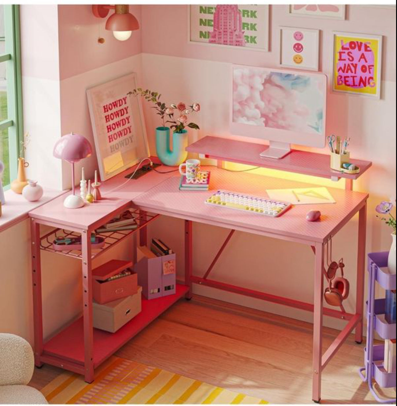 L Shaped Desk