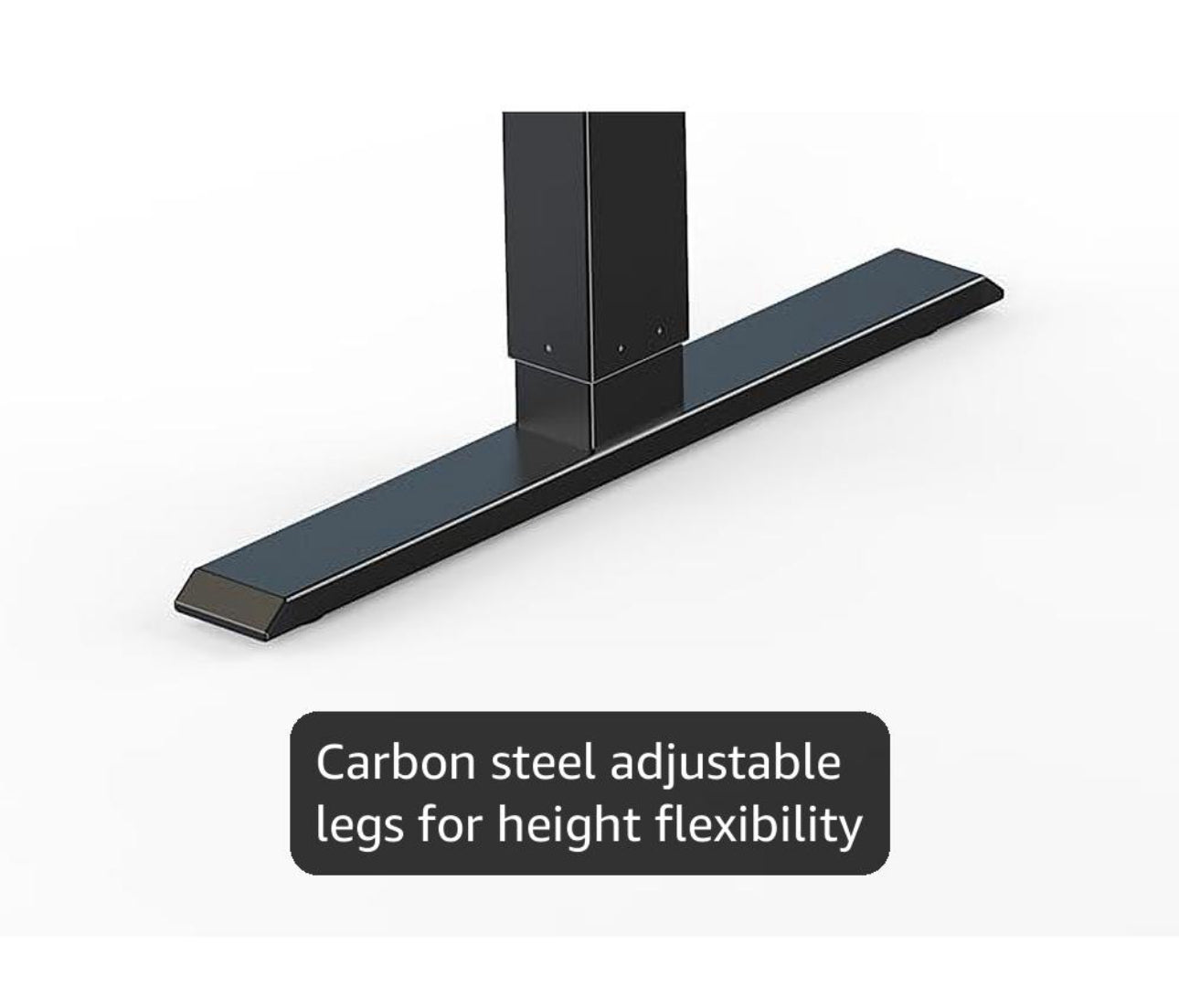 Standing Desk 120x60cm, Supports Up to 80KG Height