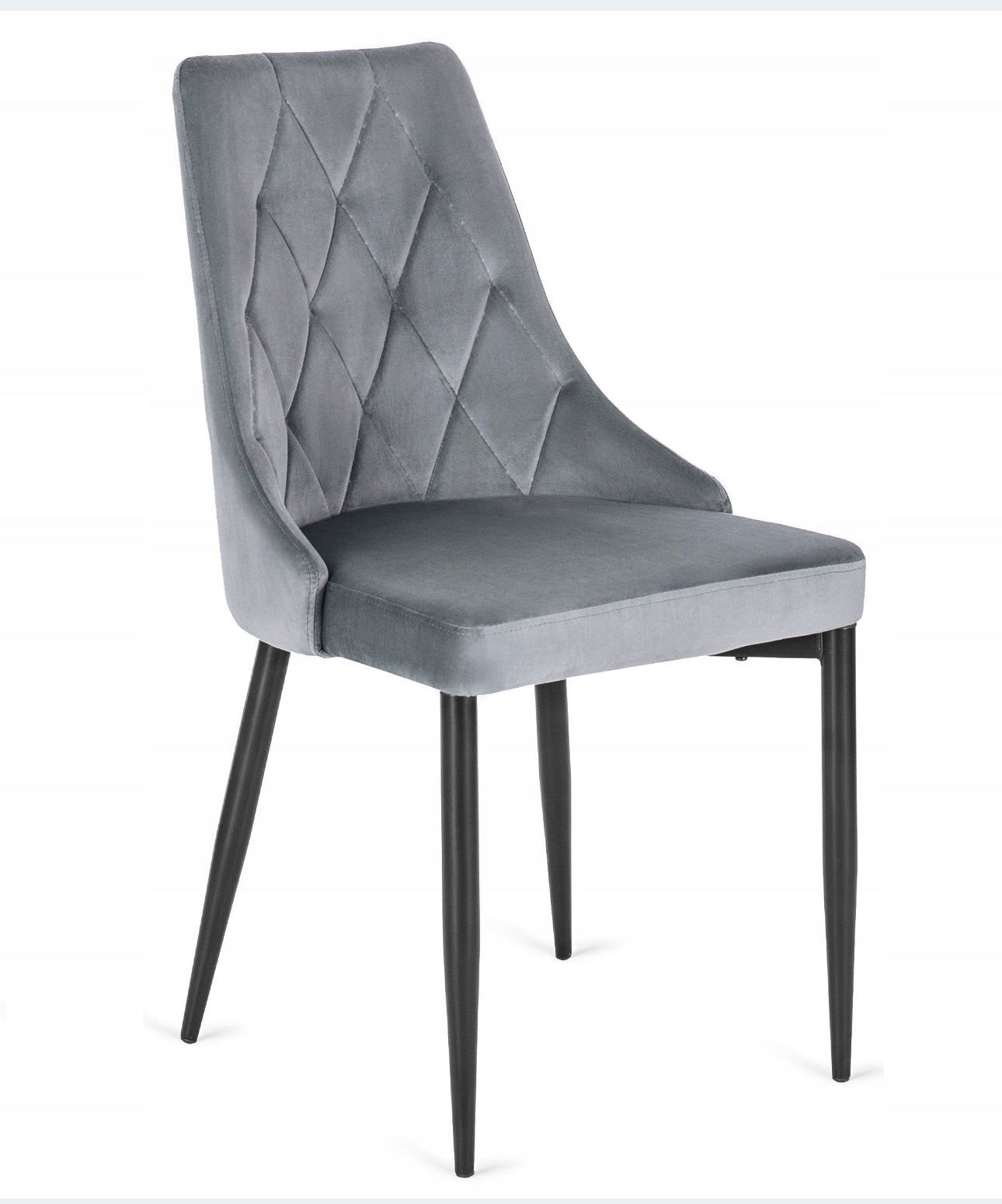 Set of 4x Velvet Upholstered Chairs