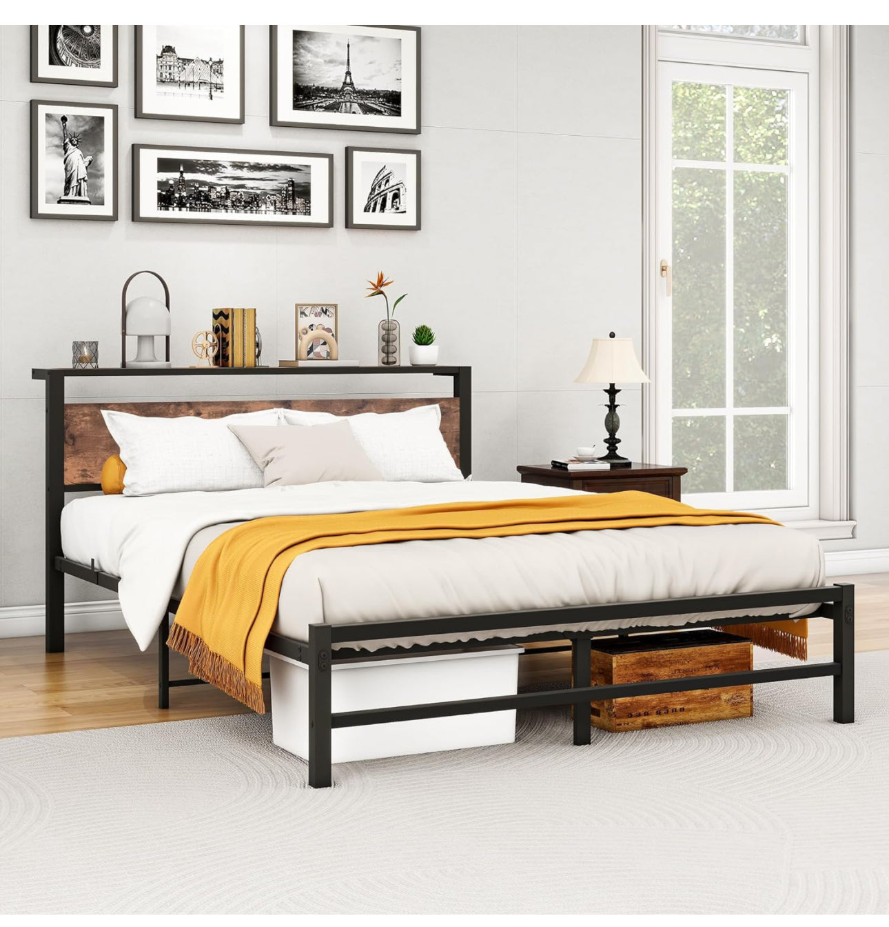 King Size Metal Bed Frame