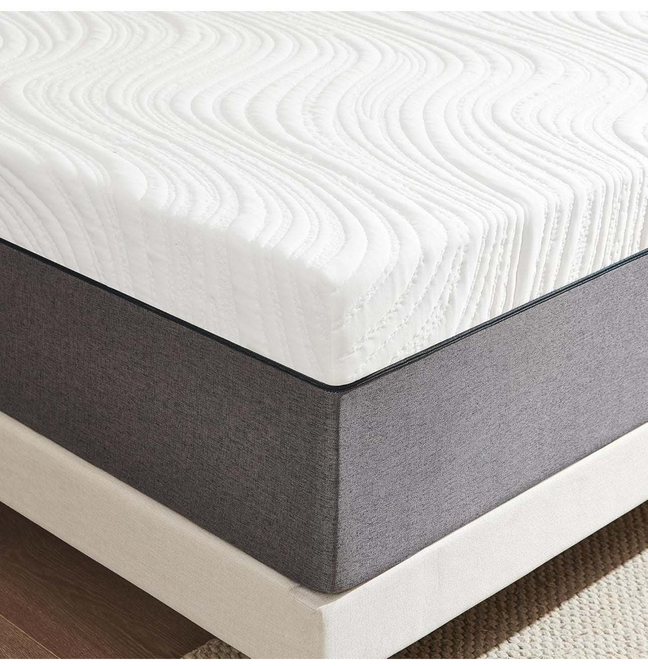 Mattresses, 20cm Double Mattresses with Memory Foam and Anti-mite