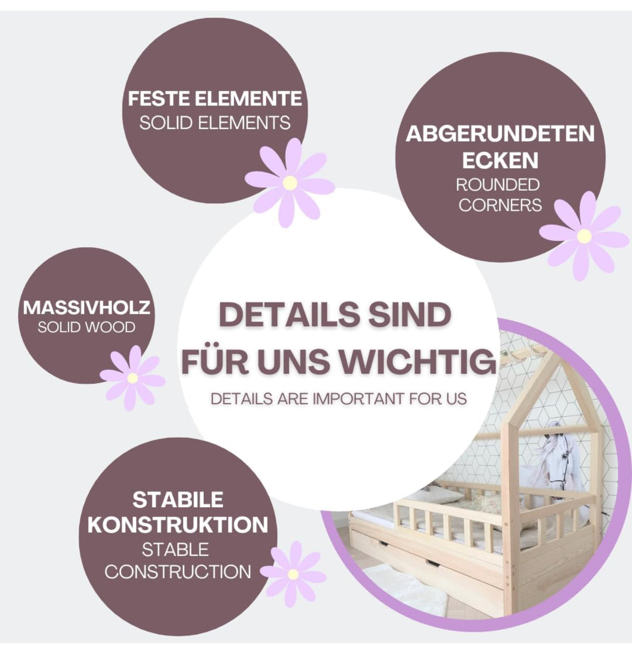 House Bed for Kids 80x160