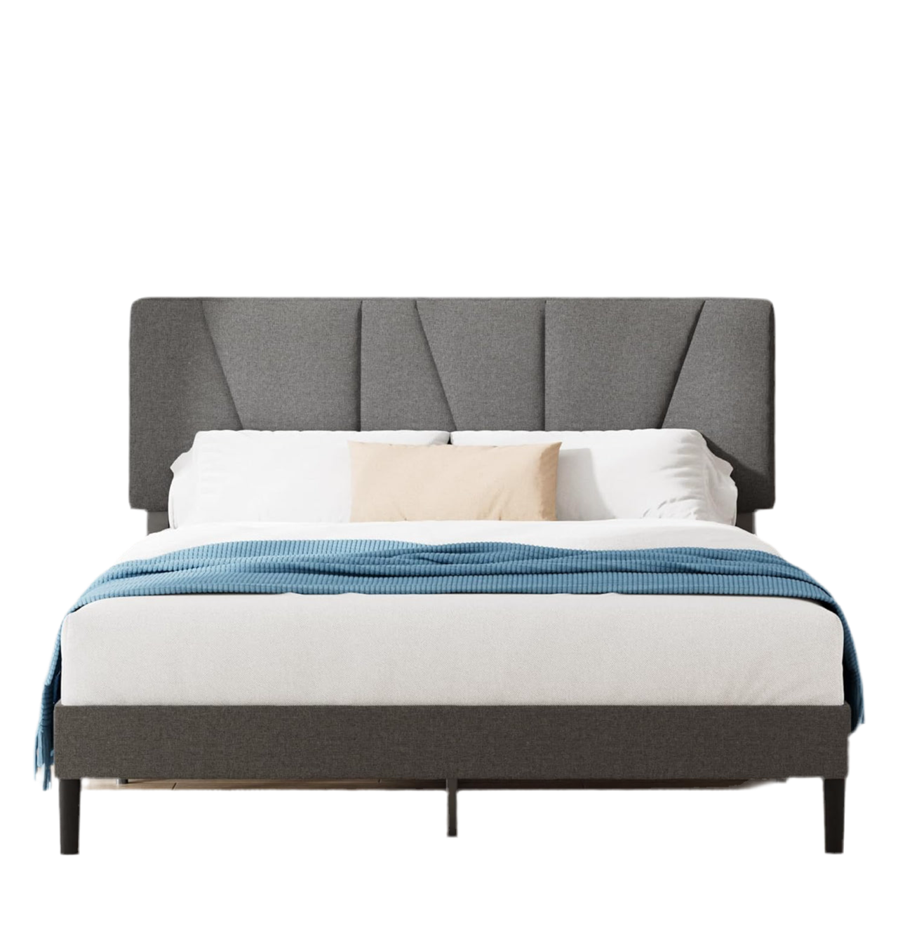 Double Bed Frame – Bed 135 x 190 cm – 30cm Height