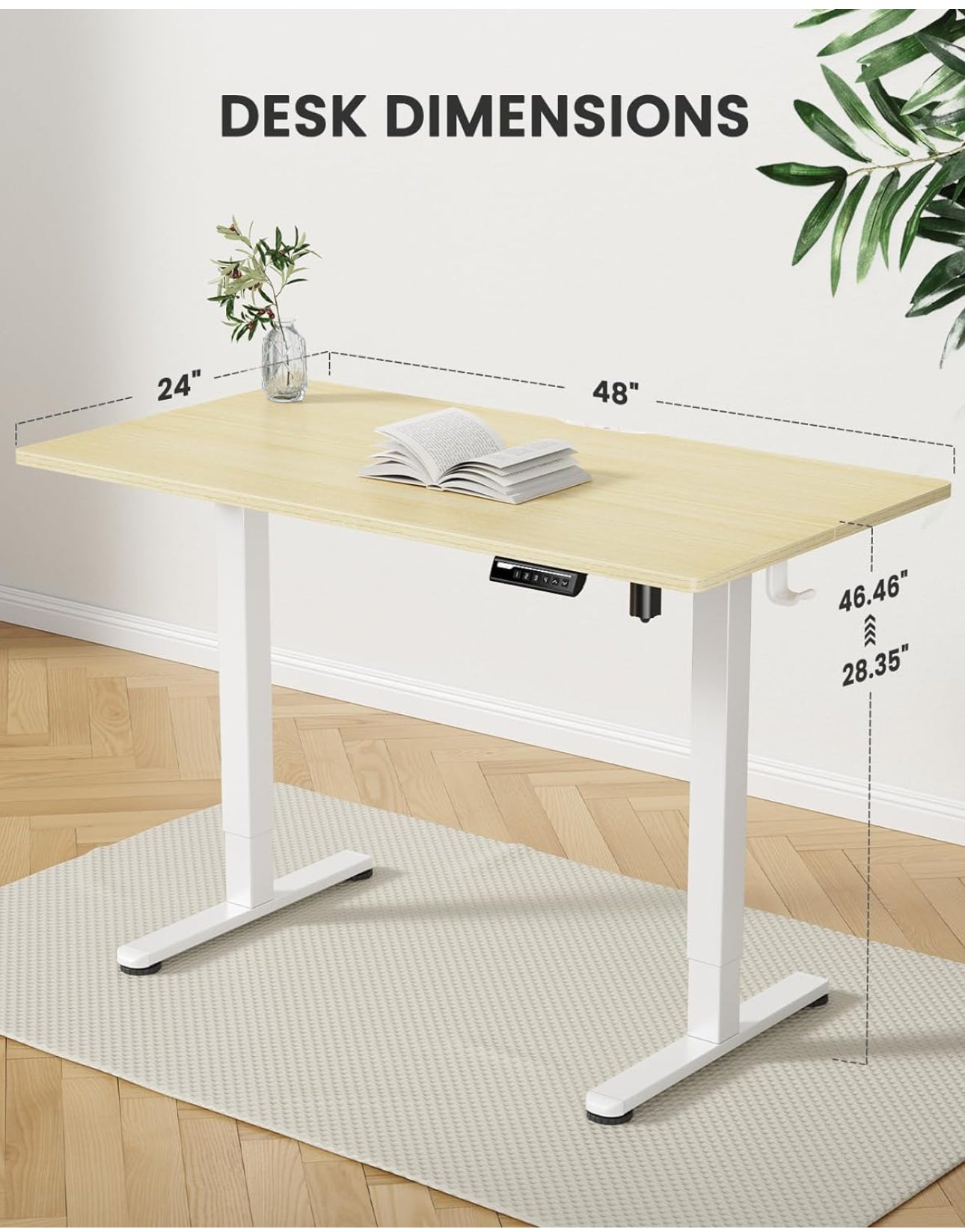 Electric Standing Desk 120x60cm