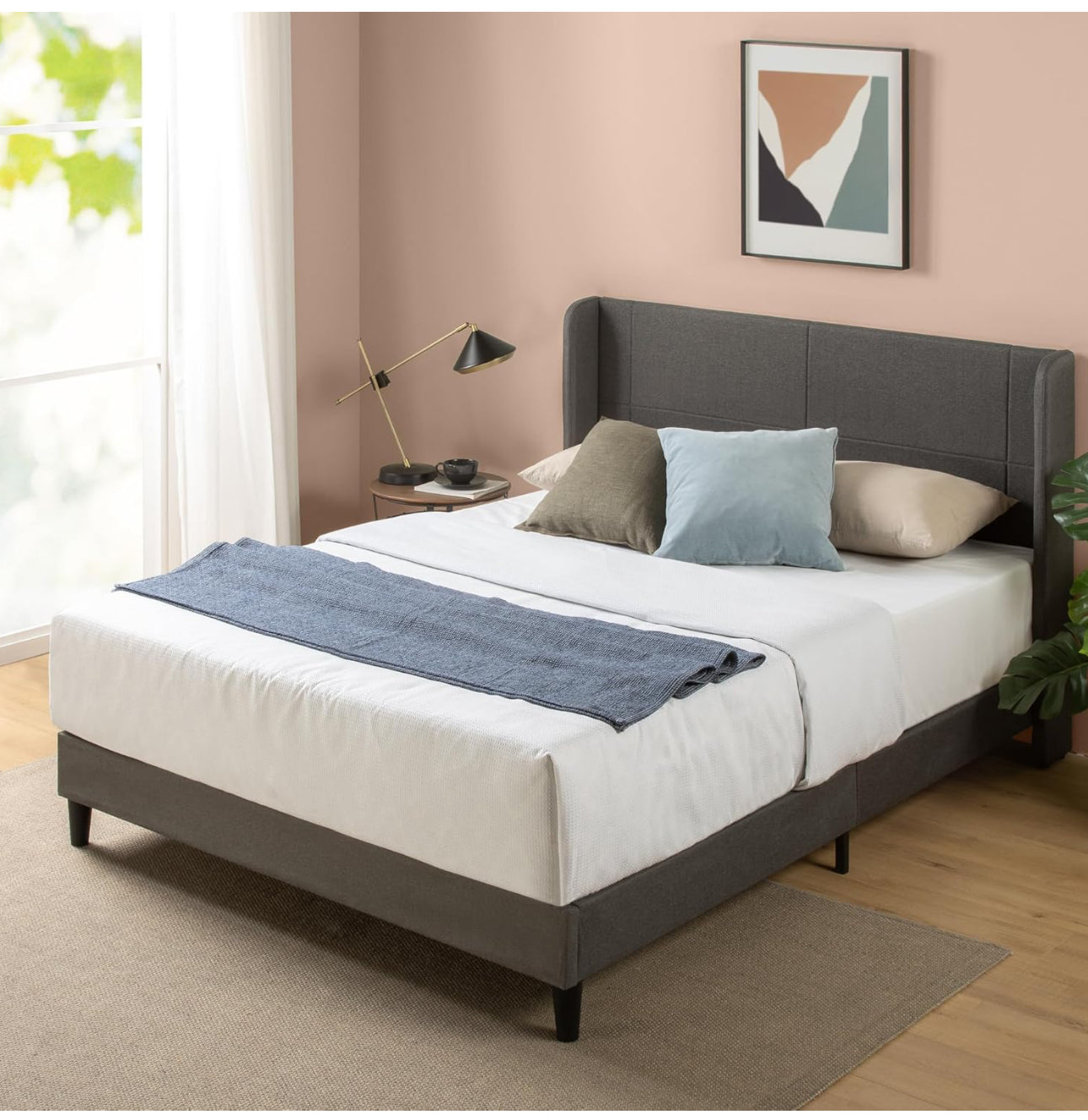 Double Bed frame  Bed 135x190 cm  25 cm Height