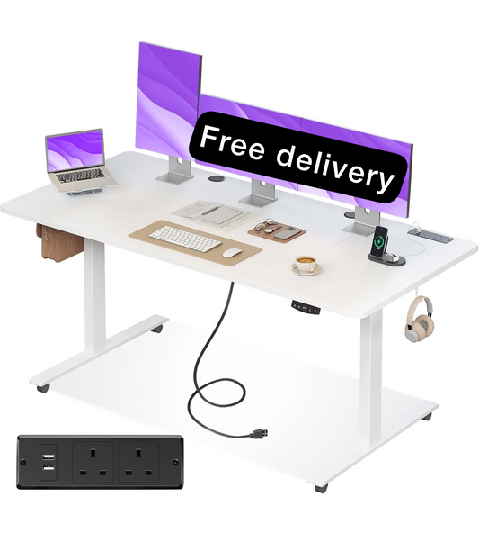 Height Adjustable Standing Desk 160x70cm
