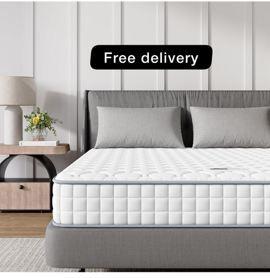 3FT Single Mattress, Sleeping Sprung Mattress Medi