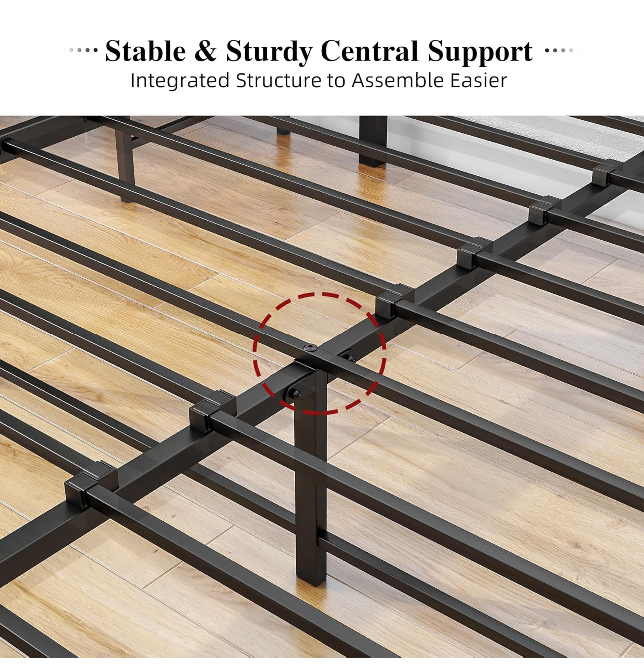 Double size bed frame