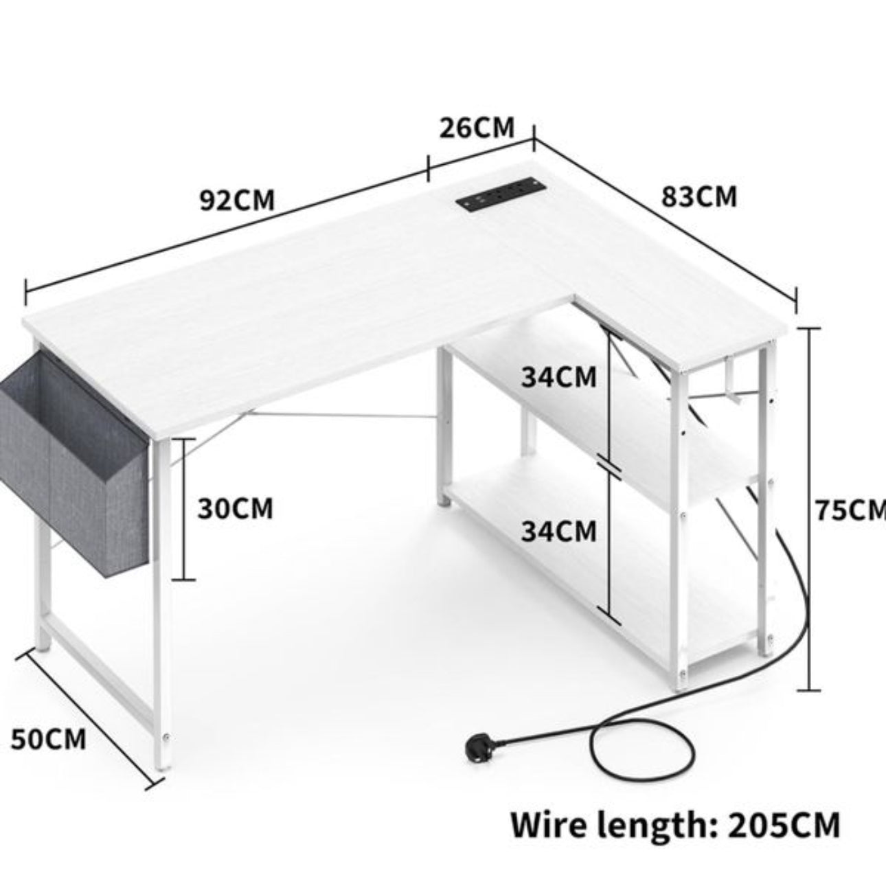 L Shaped Computer Desk
