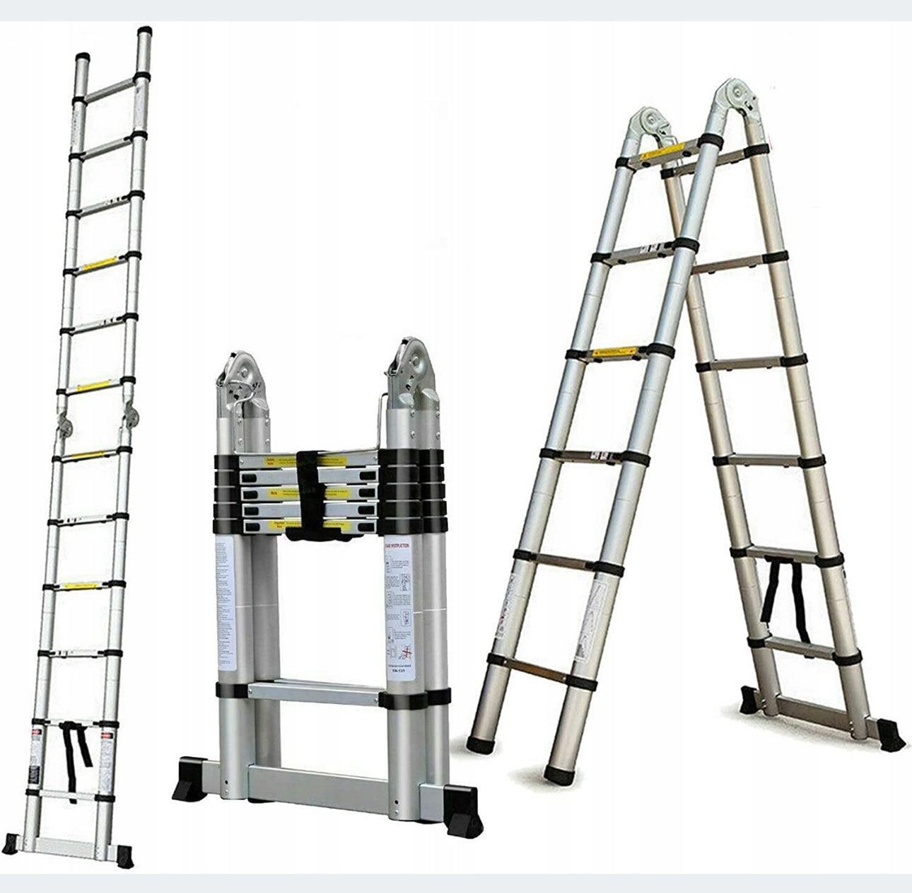 3.8 m aluminum 12 to 150 kg