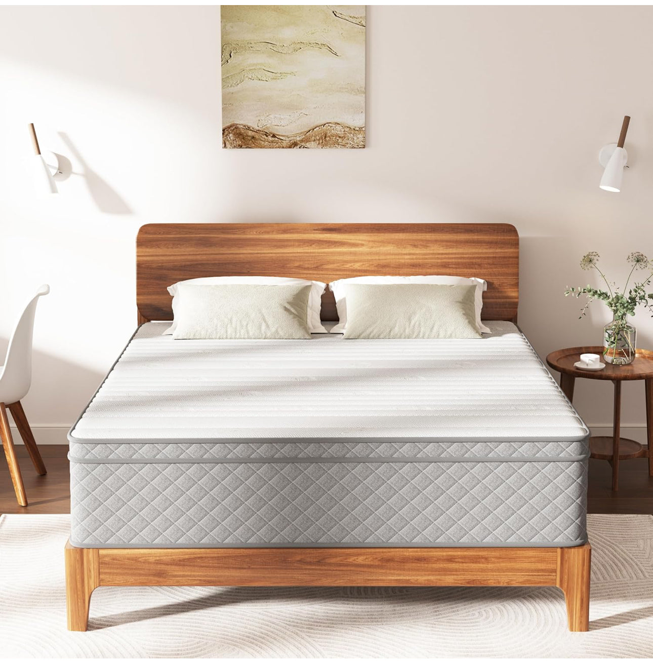 12 Inch King Size Mattress Medium Firm, OEKO-TEX Certified