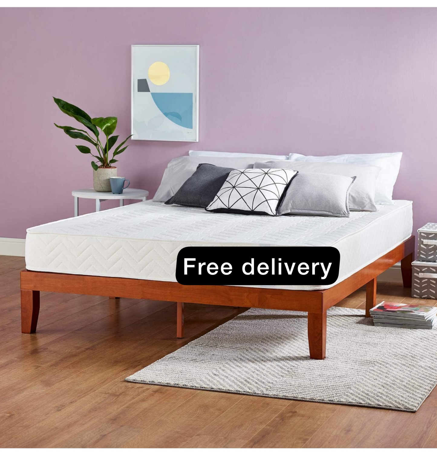 King Size Mattress, Memory Foam & Coil