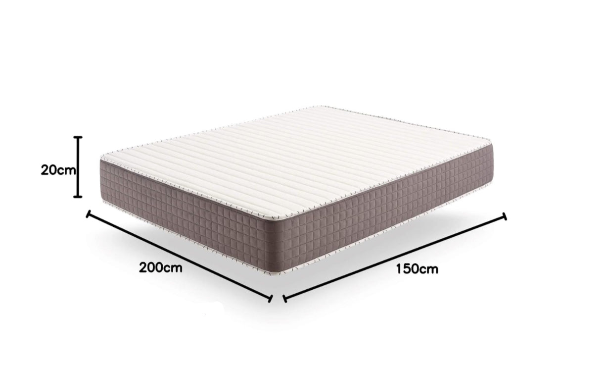 5ft King Size Mattress Memory Foam