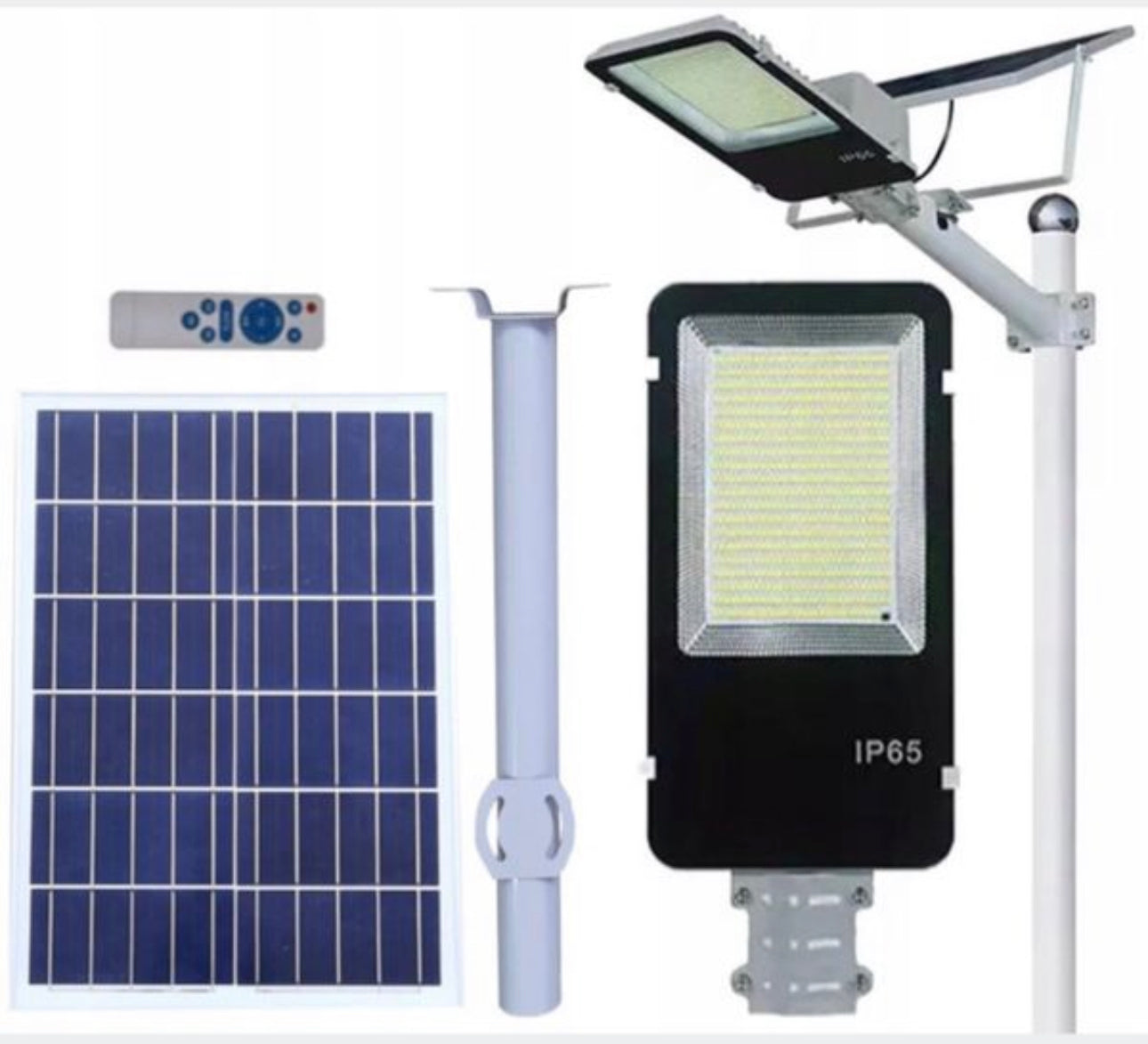 Street lamp 800 W 72000 lm powered solar powered