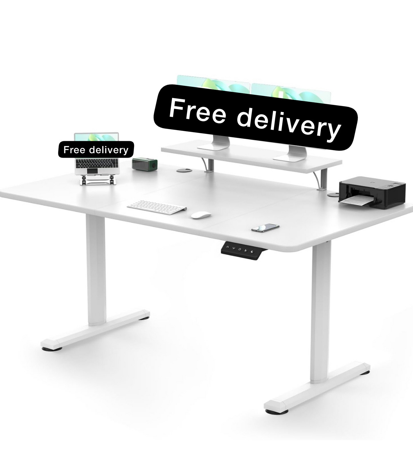Electric Standing Desk 160 x 70cm
