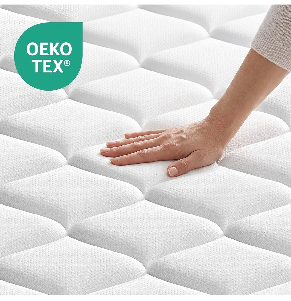 Small Double Hybrid Mattress, 22cm Pocket Sprung, 120x190cm
Zero-noise independent springs offer motion isolation & back pressure relief for peaceful sleep