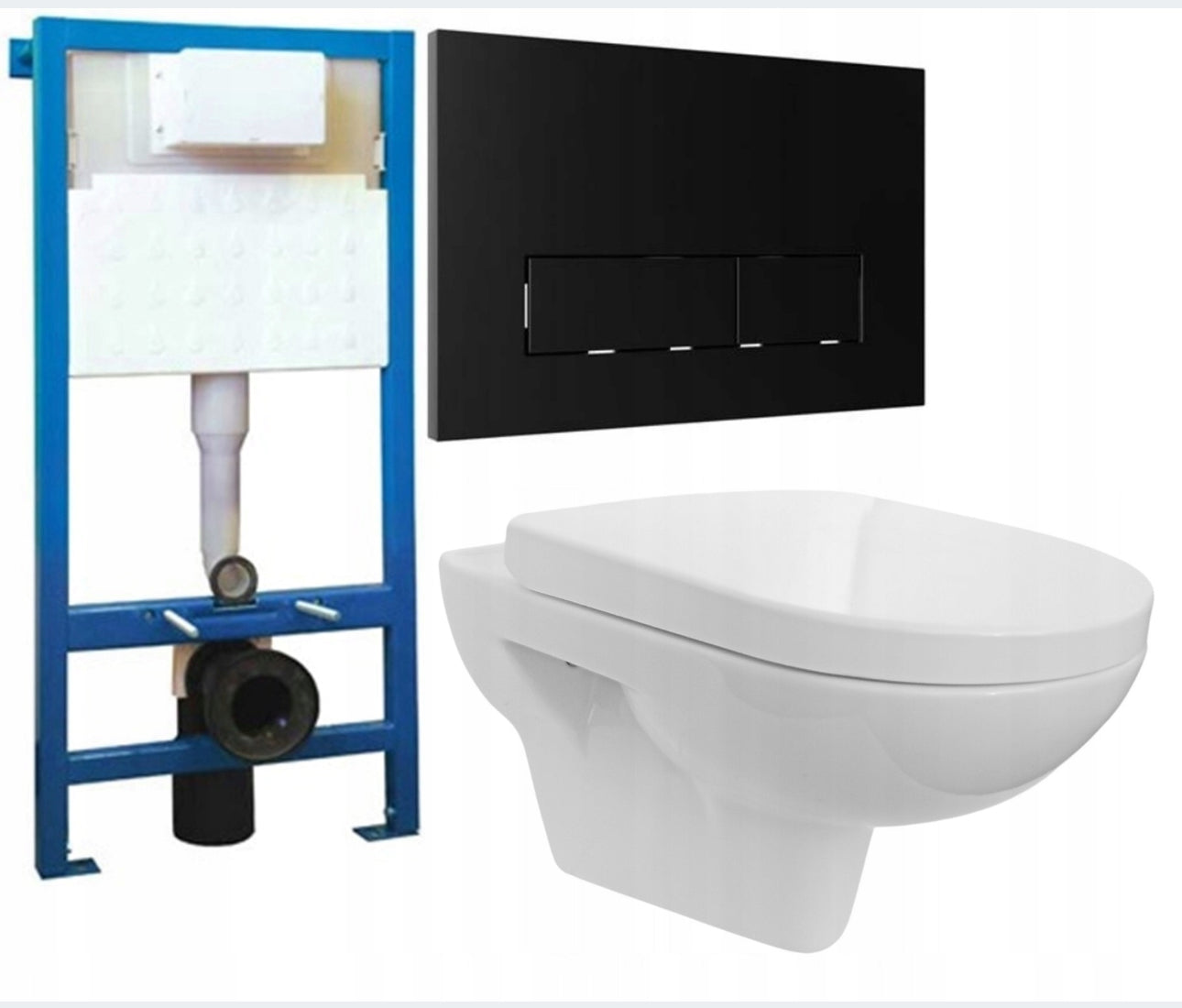 Toilet concealed set