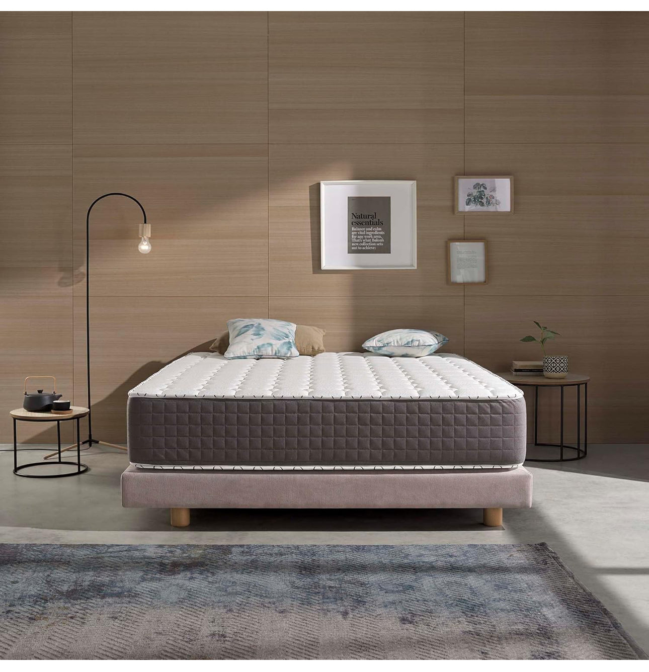 5ft King Size Mattress Memory Foam Mattress 11 Inch Deep Extra Firm Mattress (150x200cm