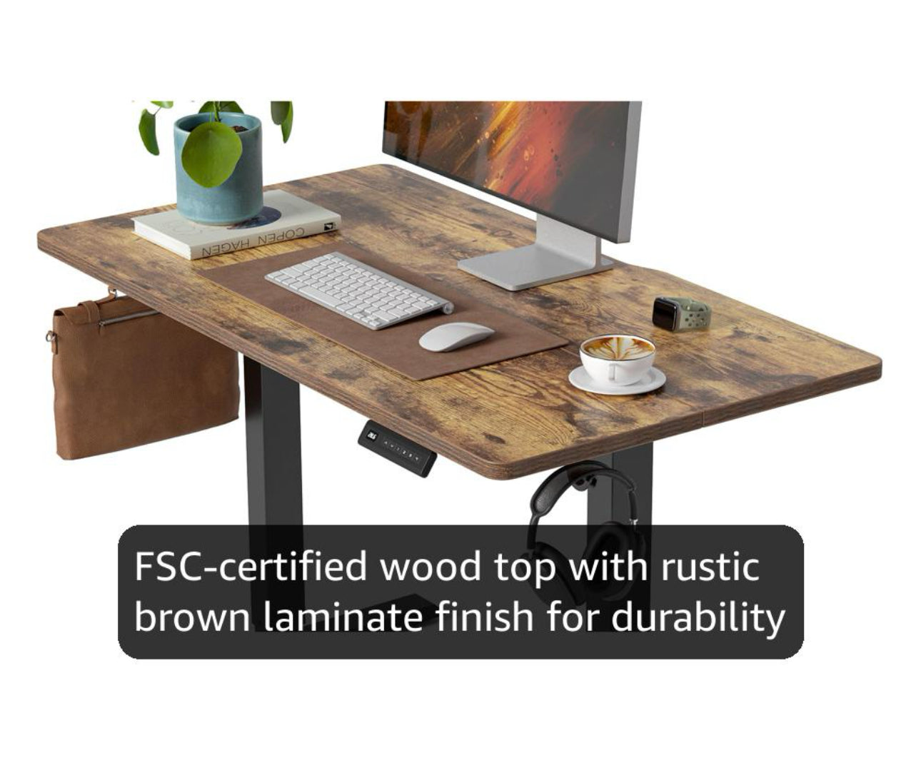 Electric Standing Desk 100 X 60 cm Heigh Adjustable