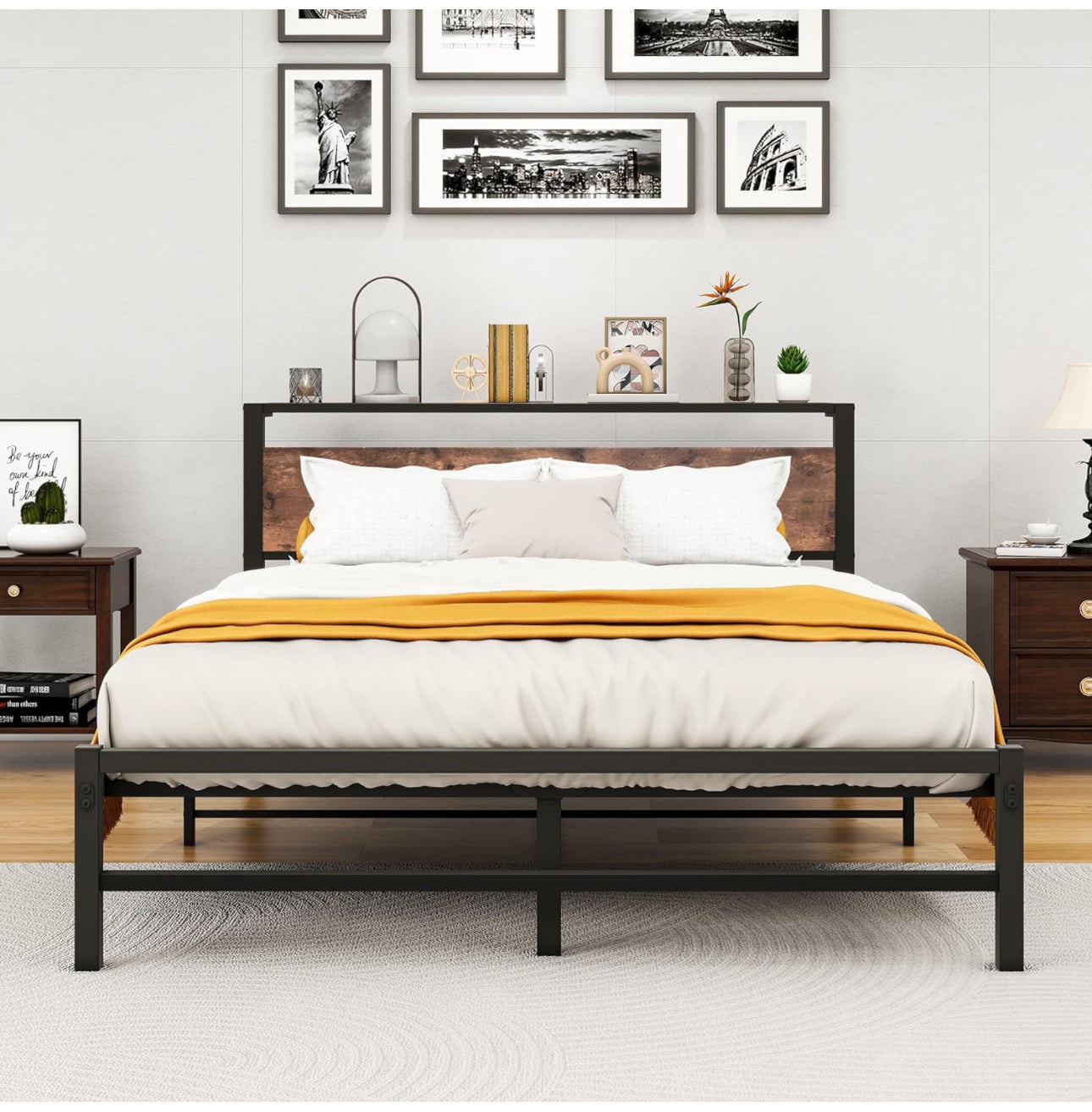 King Size Metal Bed Frame
