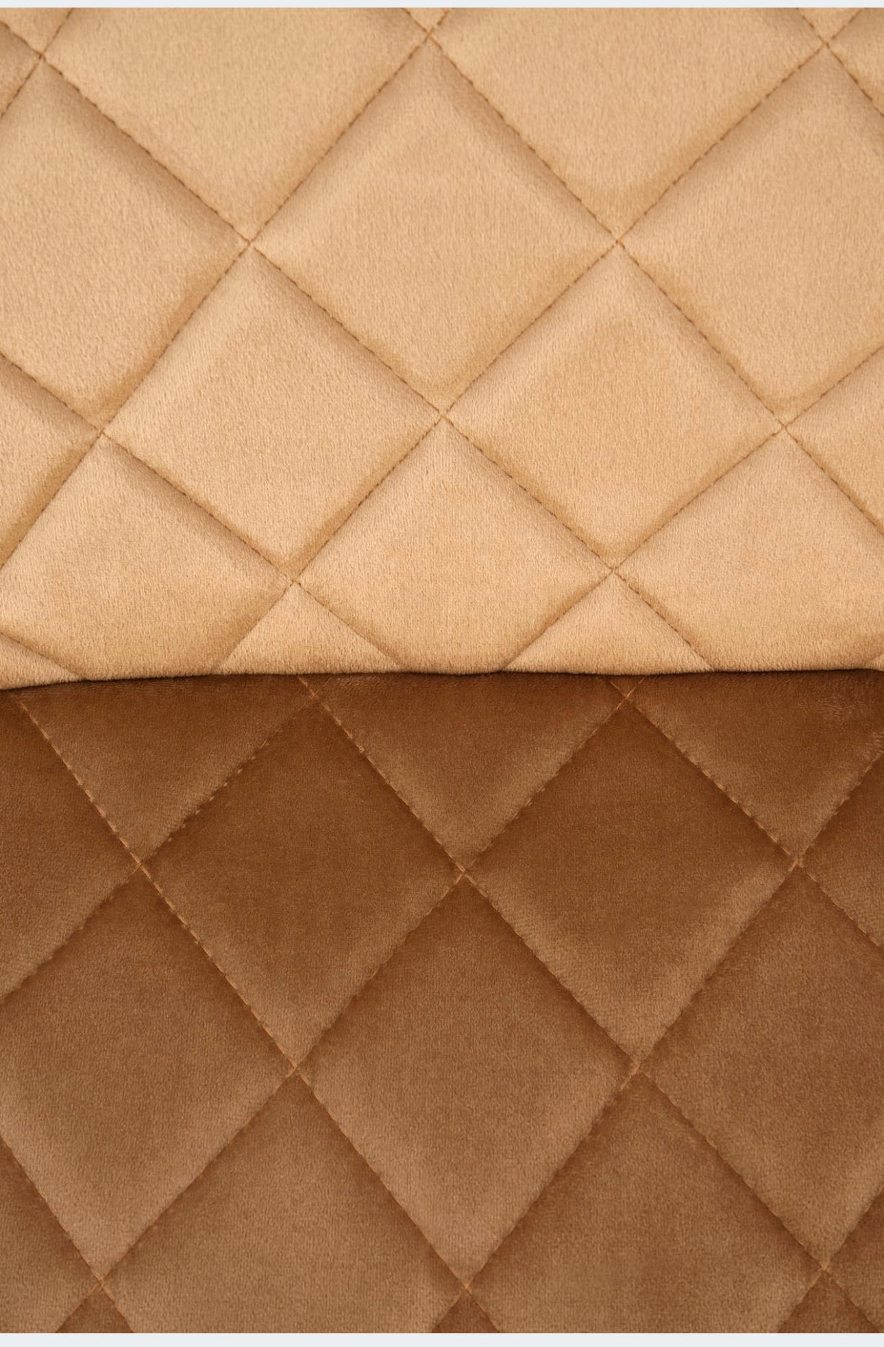 4 Upholstered Chair Velour Metal Beige Black