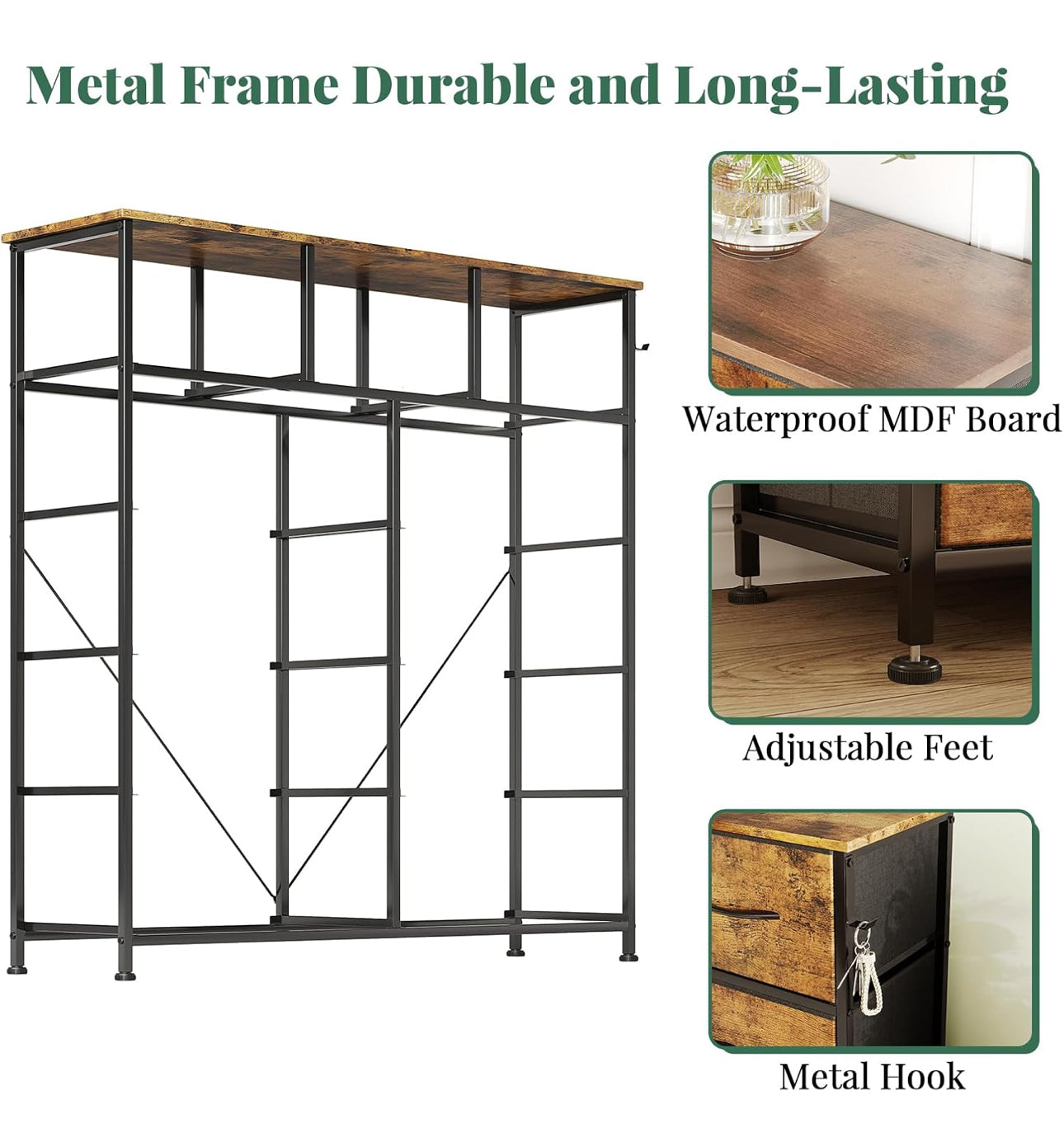 Chest of Drawers with Pockets