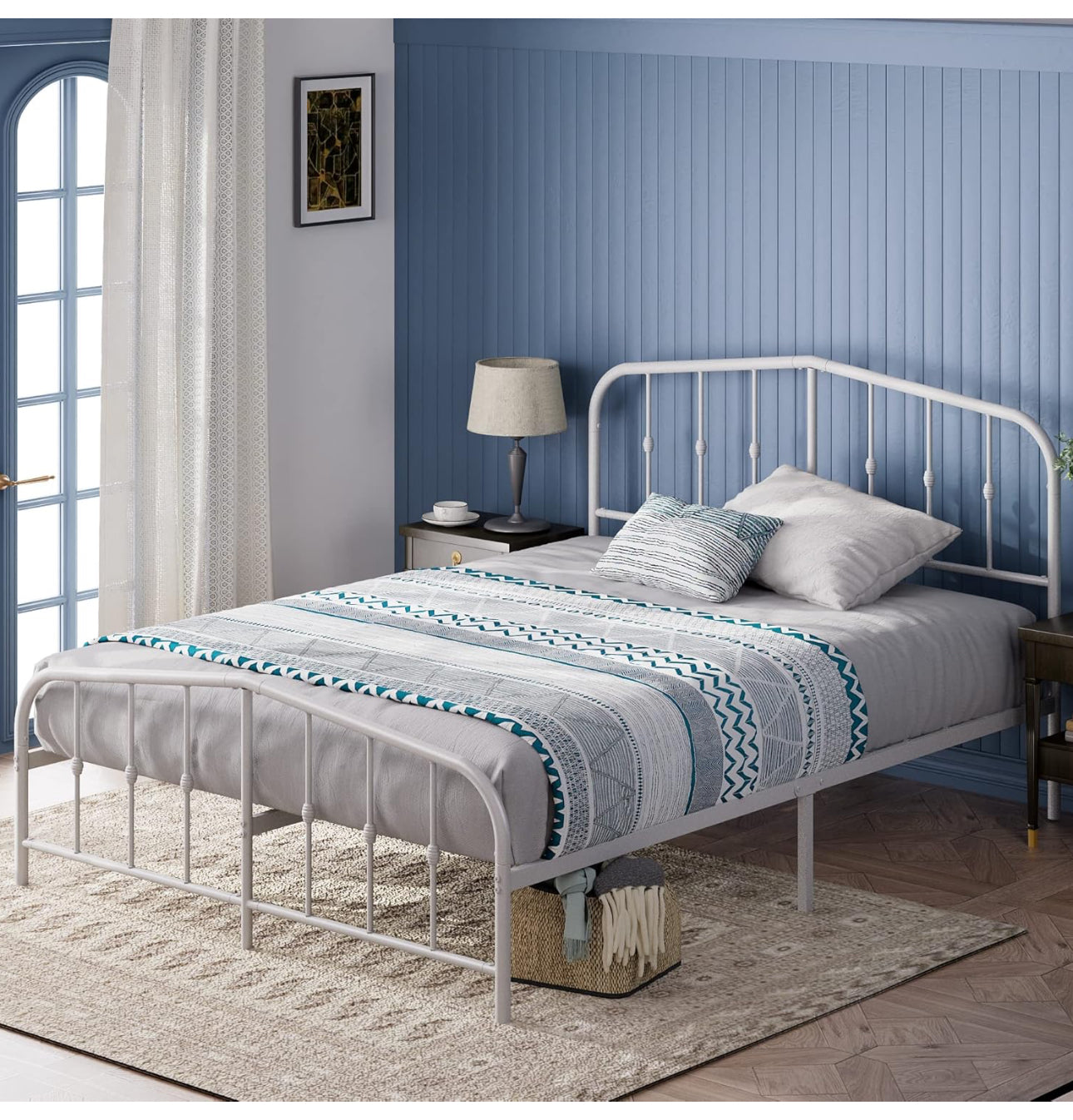 King size Bed frame - Bed 150x200 cm - 30 cm