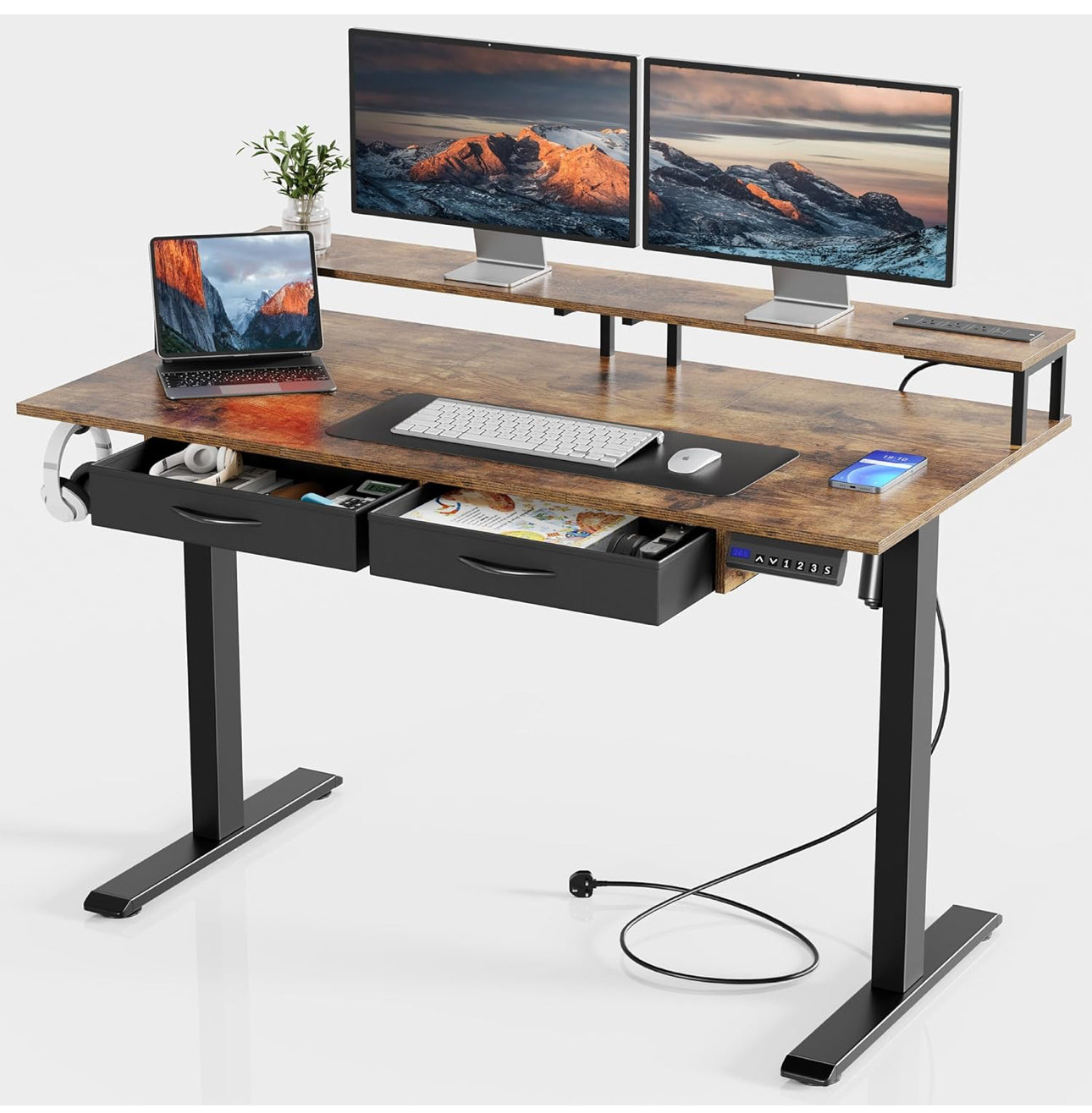Standing Desk, Electric Height Adjustable Desk